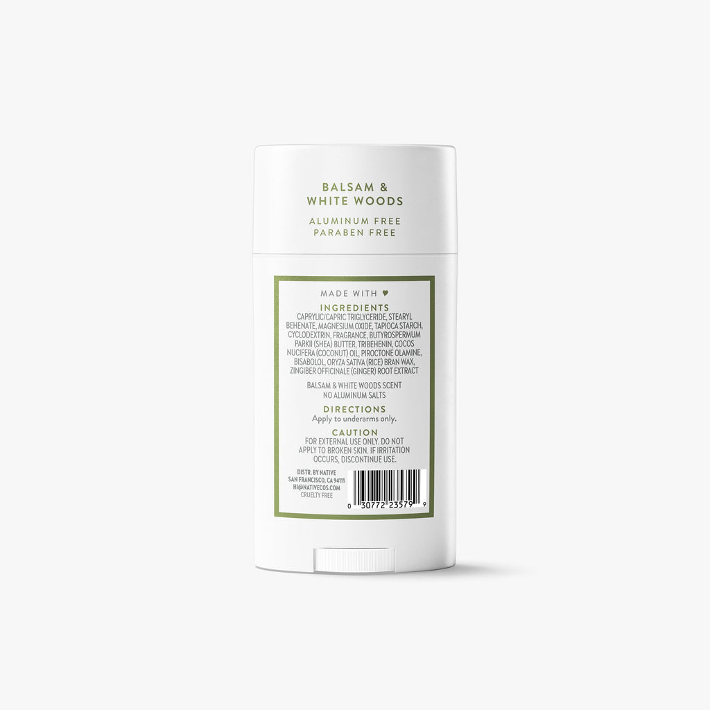 Balsam and White Woods Deodorant Stick Classic 2.65oz Care Collection