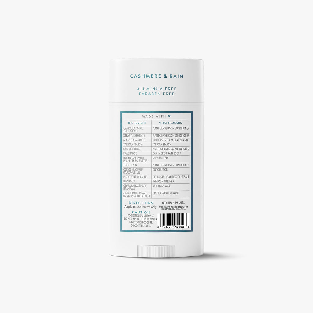 Cashmere and Rain Deodorant Stick Classic 3.1oz Care Collection
