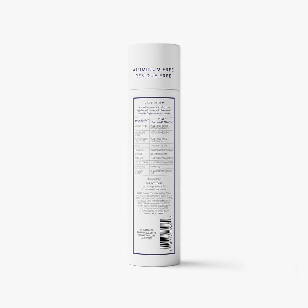 Cedarwood and Bergamot Deodorant Spray Classic 3.5oz Care Collection