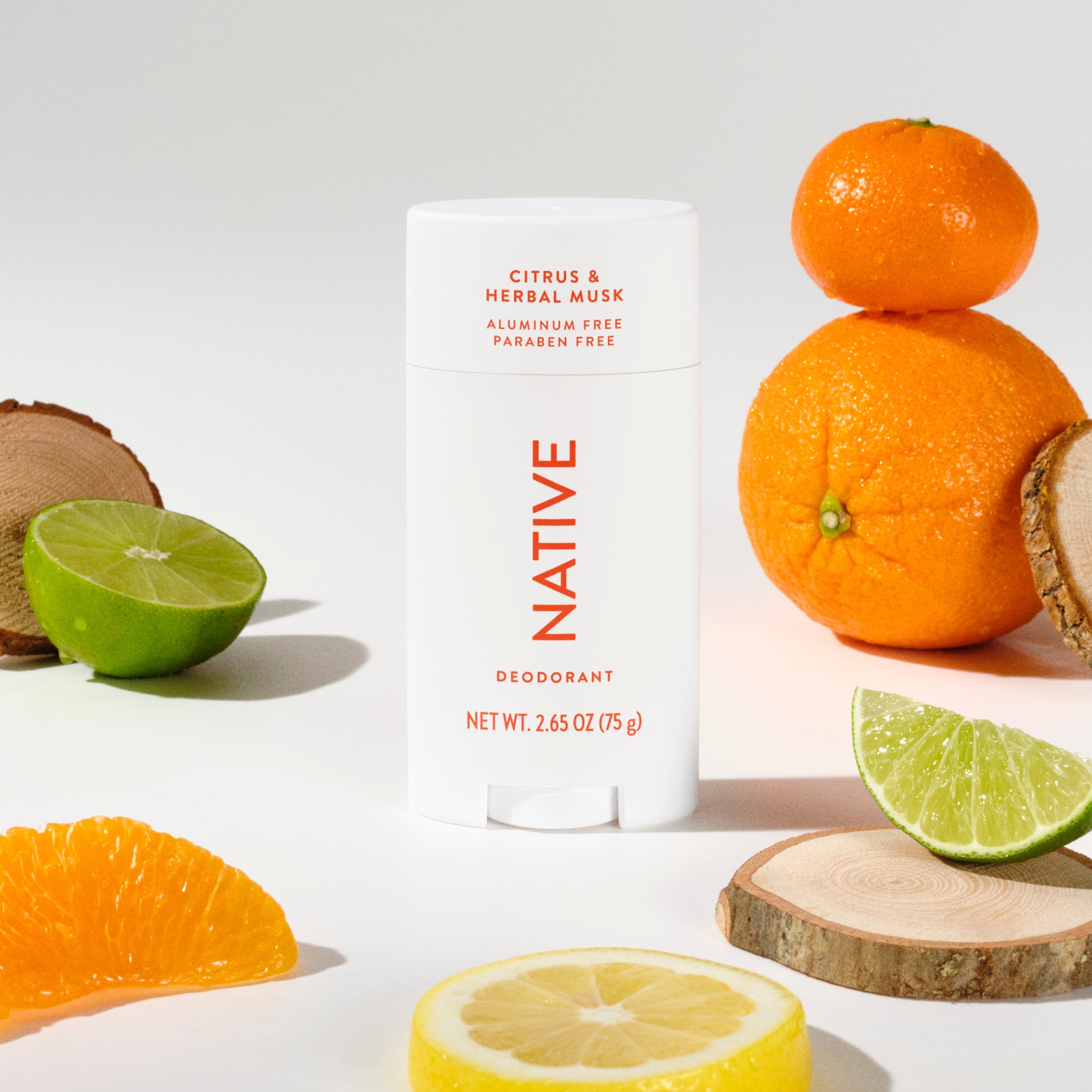 Citrus and Herbal Musk Deodorant Stick Classic 2.65oz Care Collection