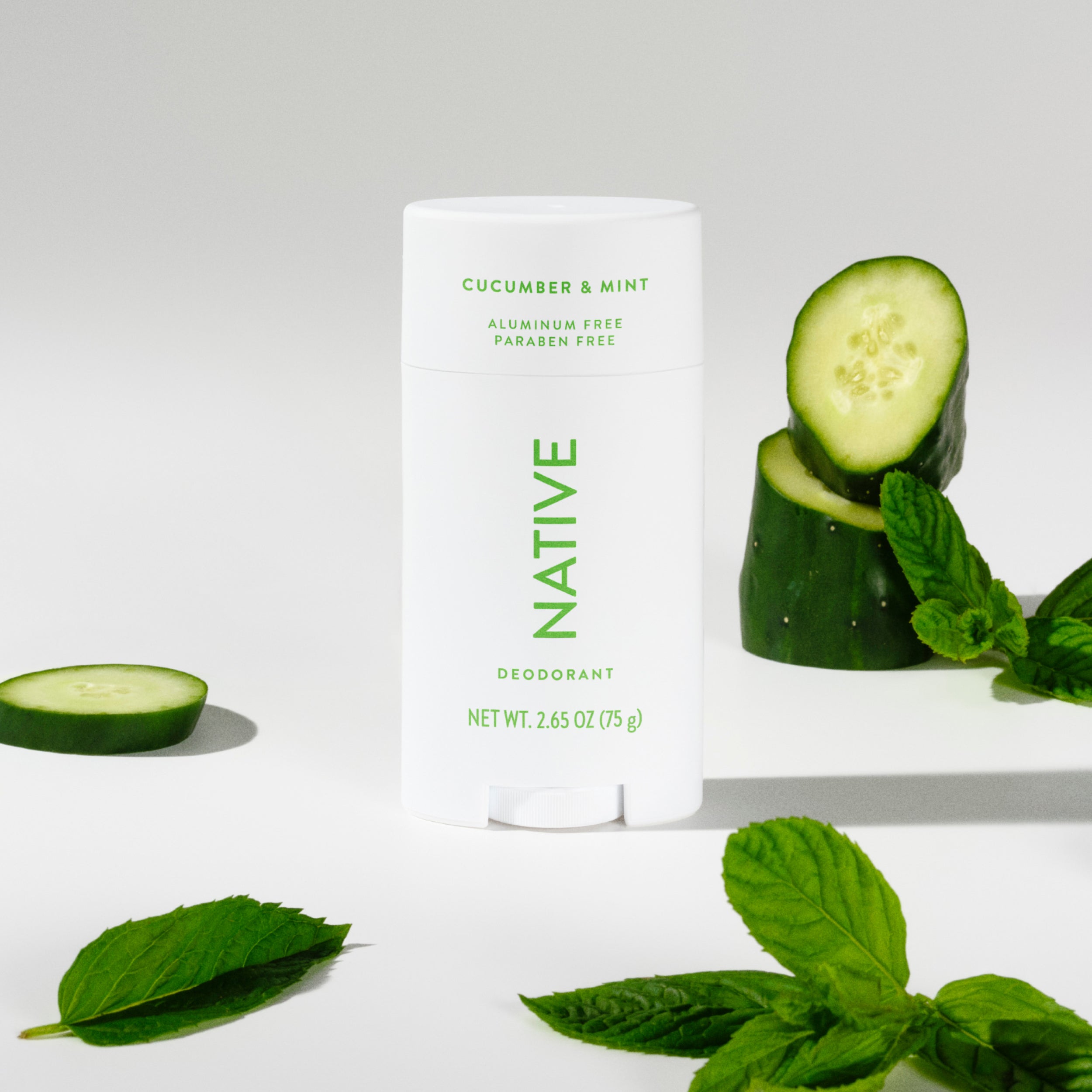 Cucumber and Mint Deodorant Stick Classic 2.65oz Care Collection