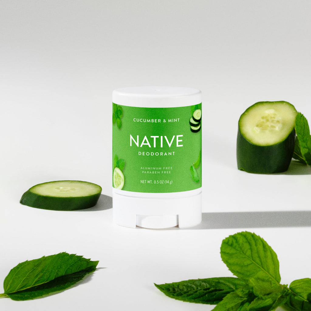 Cucumber and Mint Mini Deodorant Stick Classic 0.5oz Care Collection