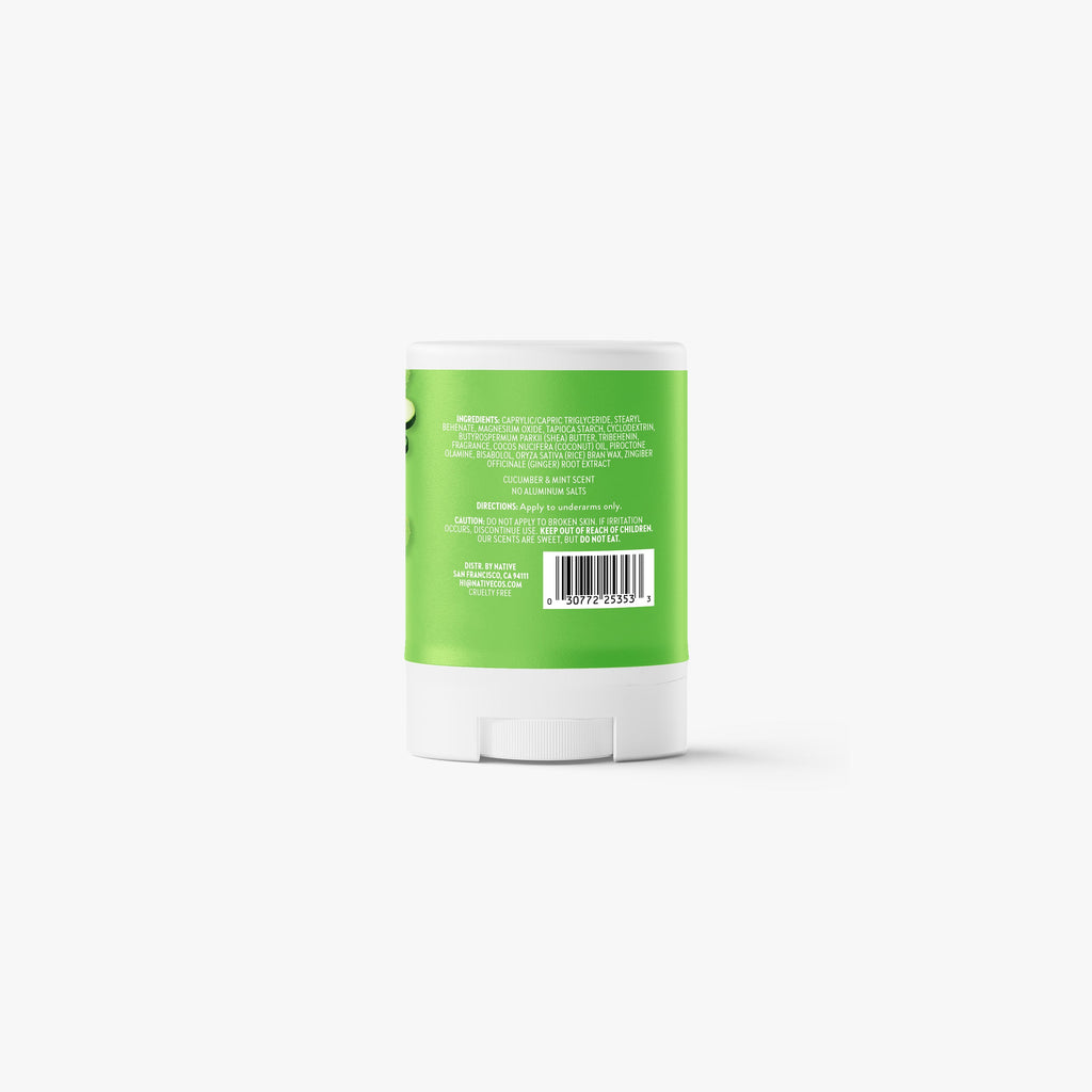 Cucumber and Mint Mini Deodorant Stick Classic 0.5oz Care Collection