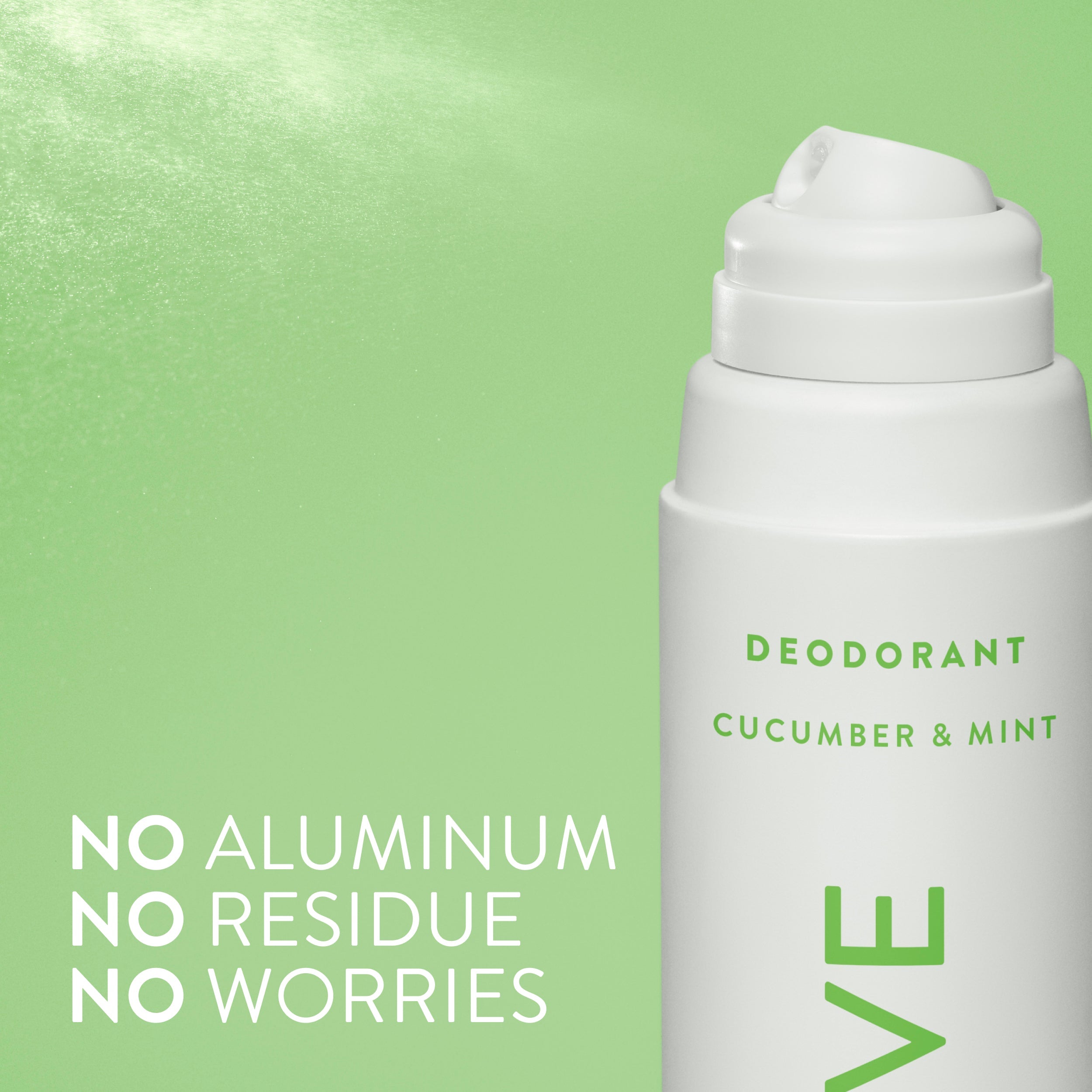 Cucumber and Mint Deodorant Spray Classic 3.5oz Care Collection