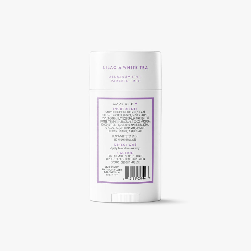 Lilac and White Tea Deodorant Stick Classic 2.65oz Care Collection