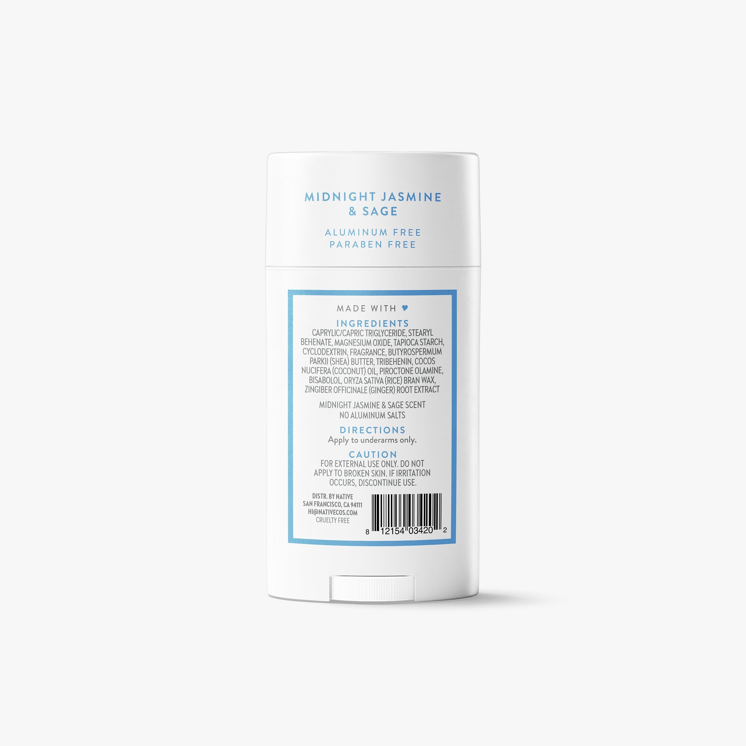 Midnight Jasmine and Sage Deodorant Stick Classic 2.65oz Care Collection