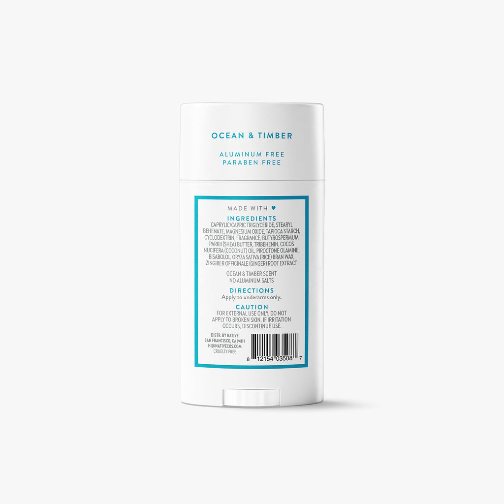 Ocean and Timber Deodorant Stick Classic 2.65oz Care Collection