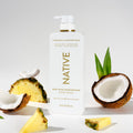 Pineapple and Coconut Milk Moisturizing Body Wash Classic 22oz Care Collection