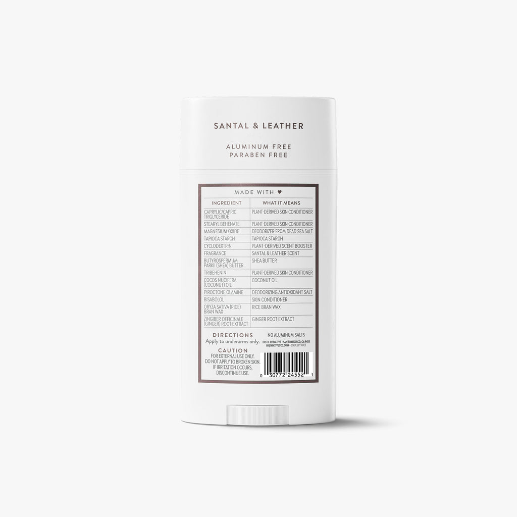 Santal and Leather Deodorant Stick Classic 3.1oz Care Collection