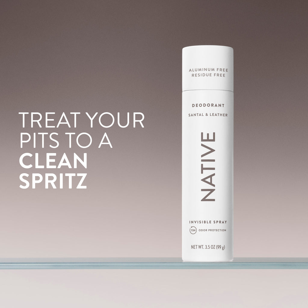 Santal and Leather Deodorant Spray Classic 3.5oz Care Collection