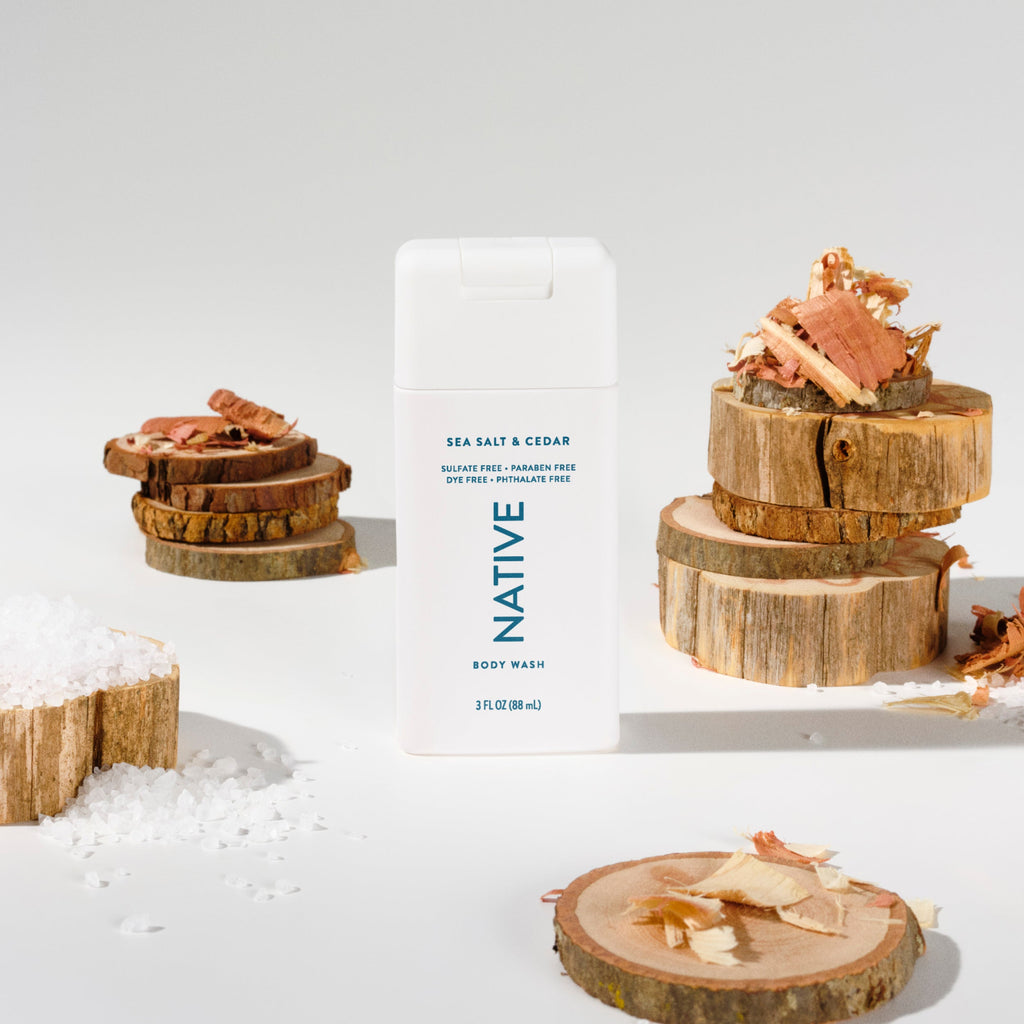Sea Salt and Cedar Mini Body Wash Classic 3oz Care Collection