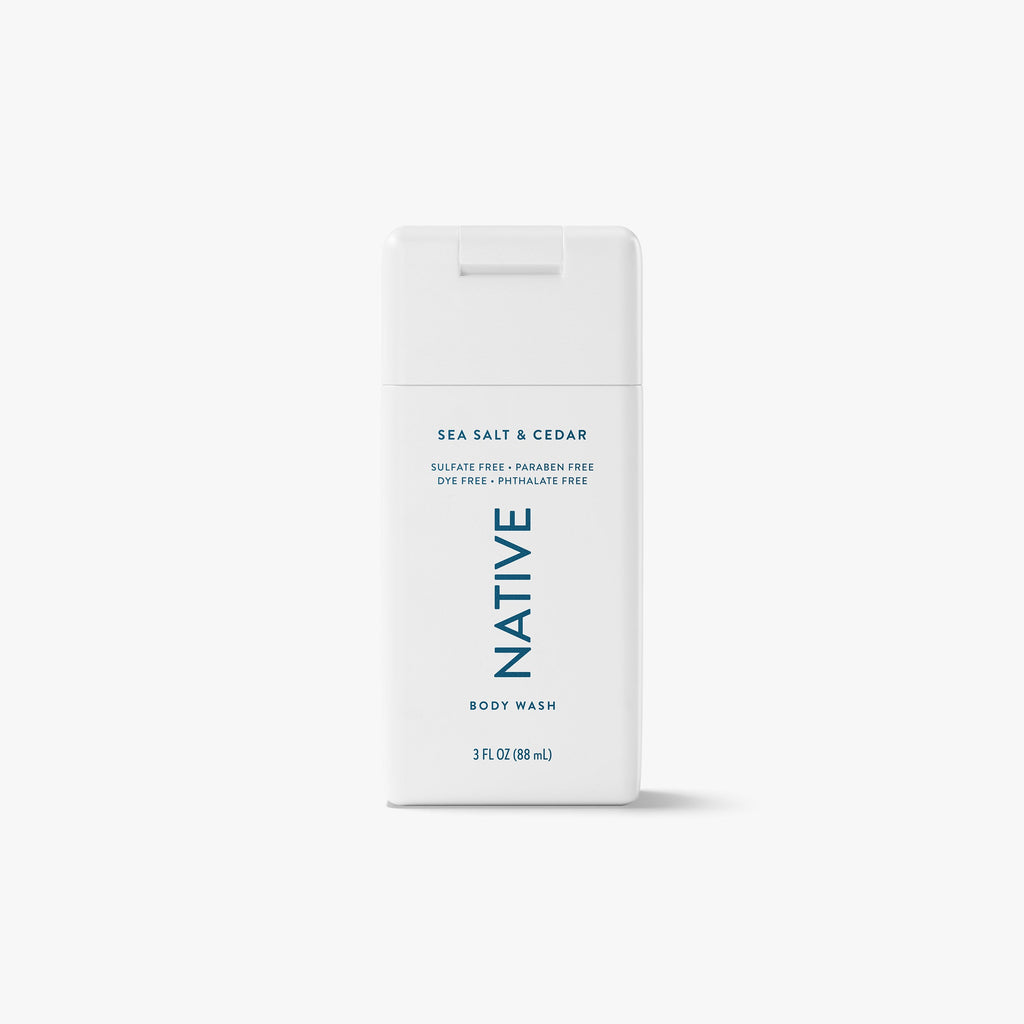 Sea Salt and Cedar Mini Body Wash Classic 3oz Care Collection
