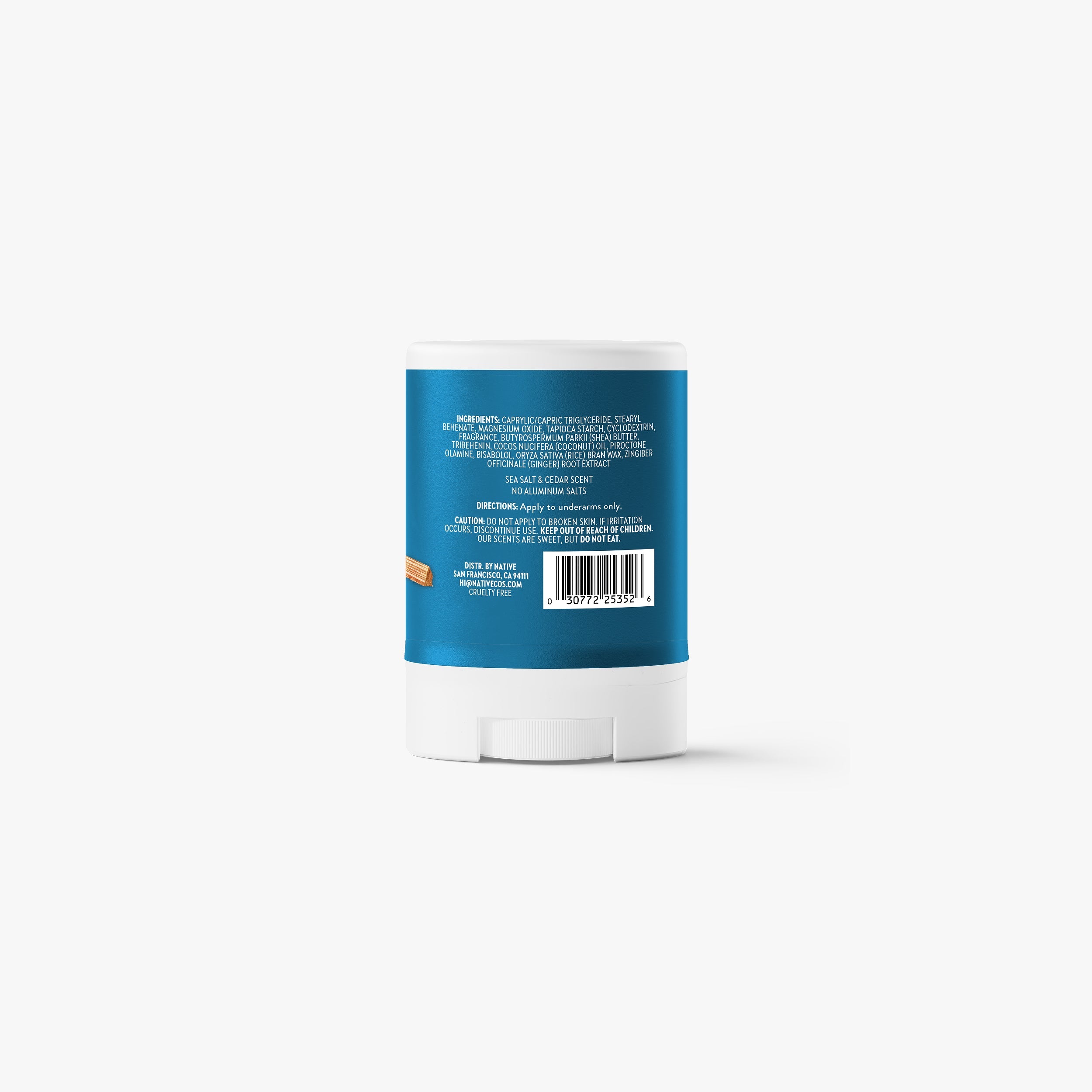 Sea Salt and Cedar Mini Deodorant Stick Classic 0.5oz Care Collection