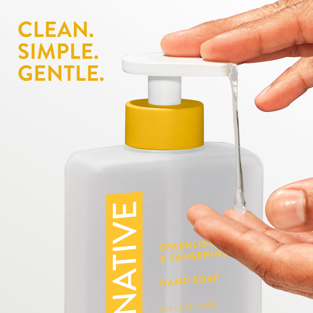 Sparkling Lemon and Tangerine Hand Soap Classic 13oz Care Collection