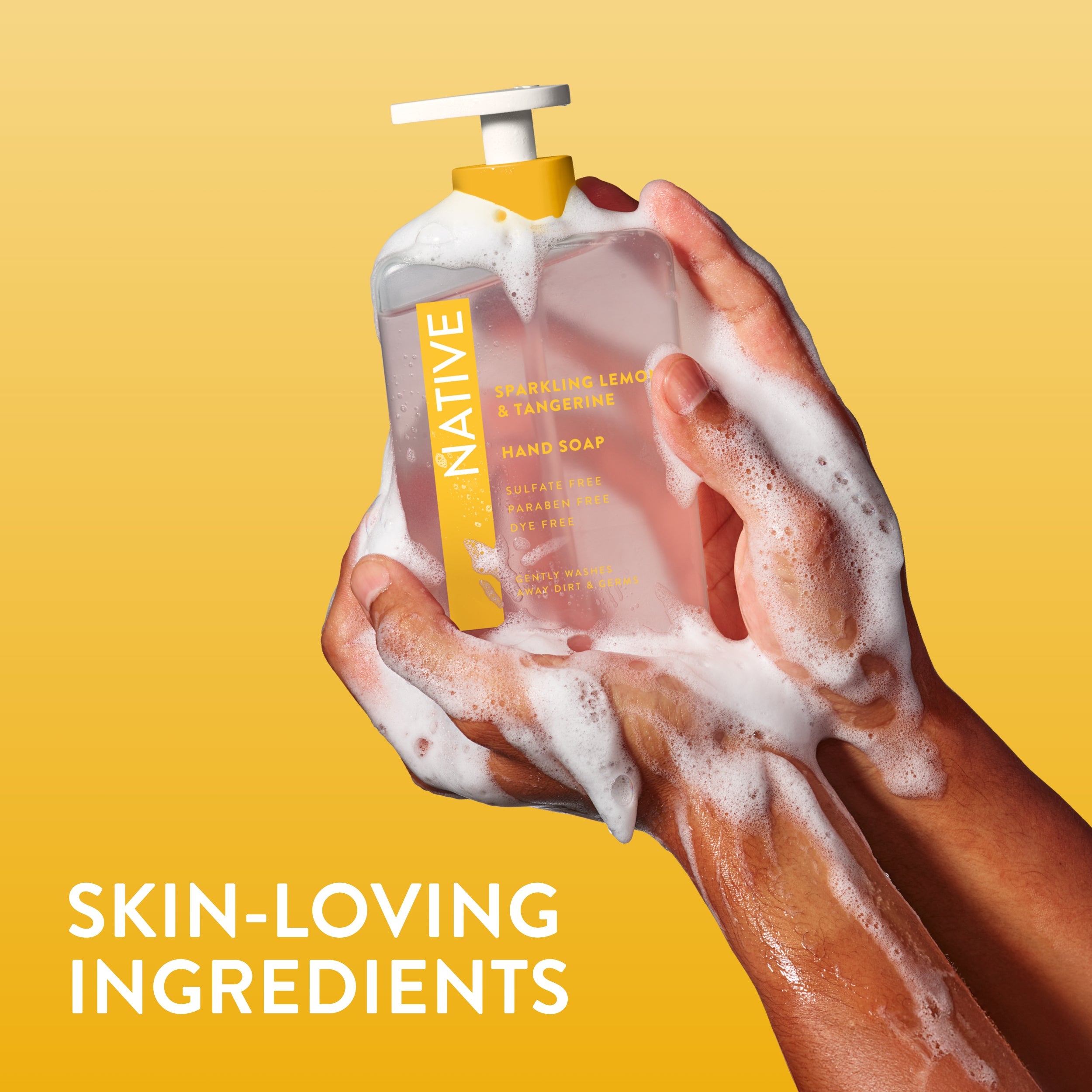 Sparkling Lemon and Tangerine Hand Soap Classic 13oz Care Collection