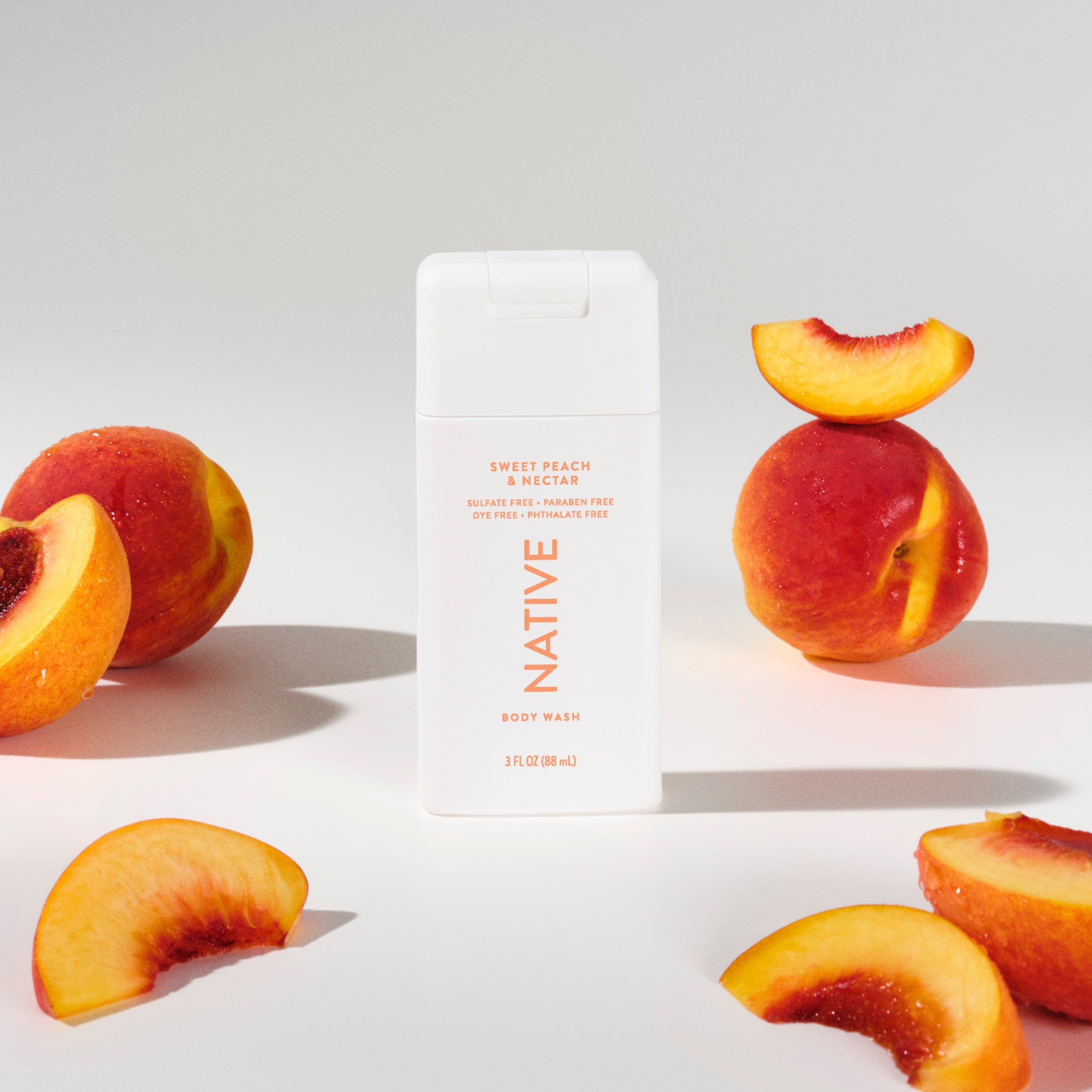 Sweet Peach and Nectar Mini Body Wash Classic 3oz Care Collection