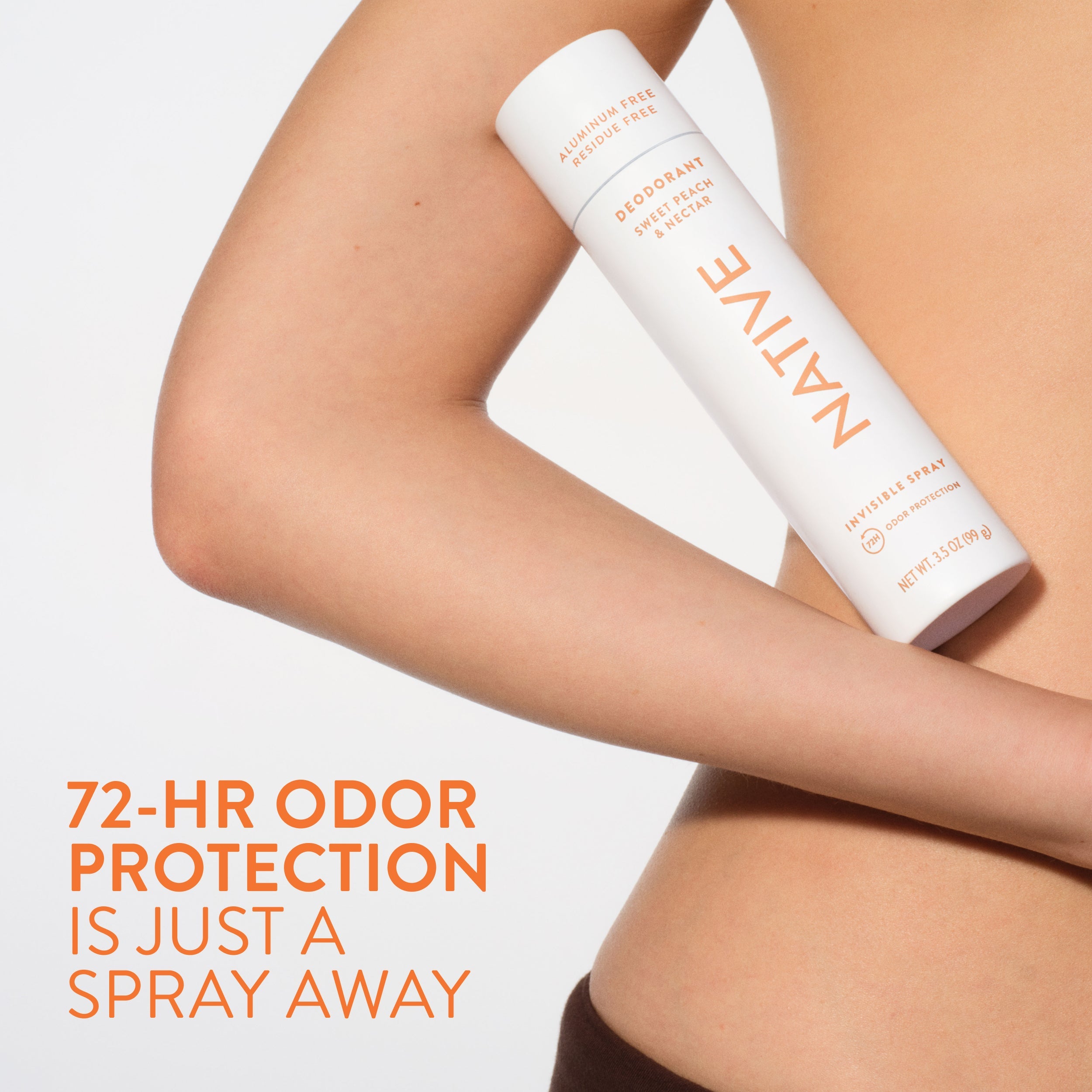 Sweet Peach and Nectar Deodorant Spray Classic 3.5oz Care Collection