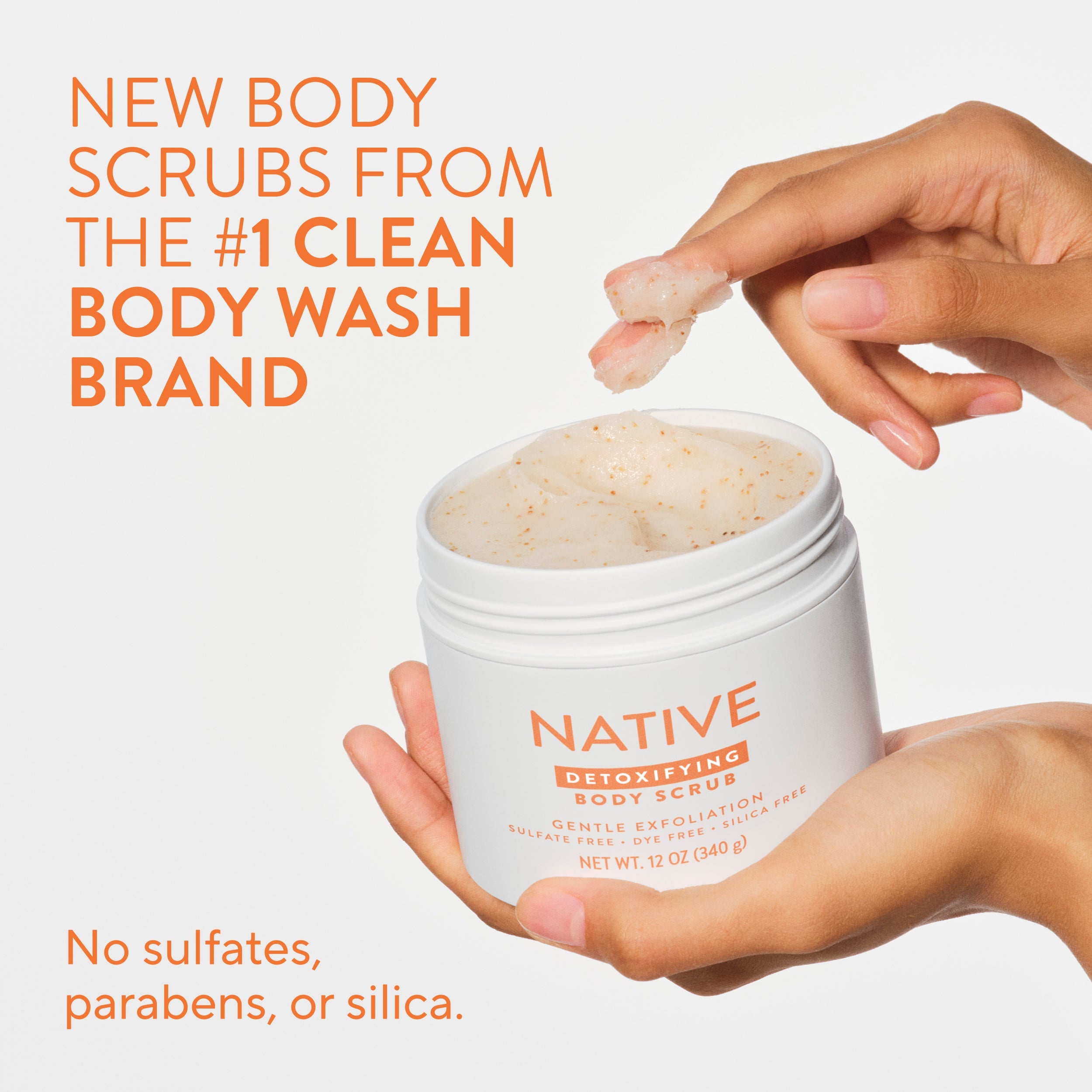 Sweet Peach and Nectar Body Scrub Classic 12oz Care Collection