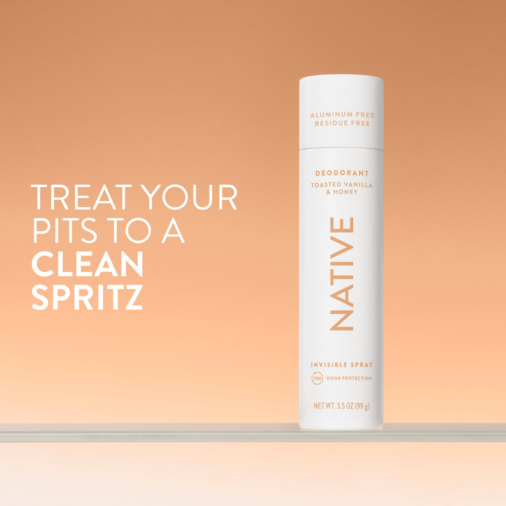 Toasted Vanilla and Honey Deodorant Spray Classic 3.5oz Care Collection