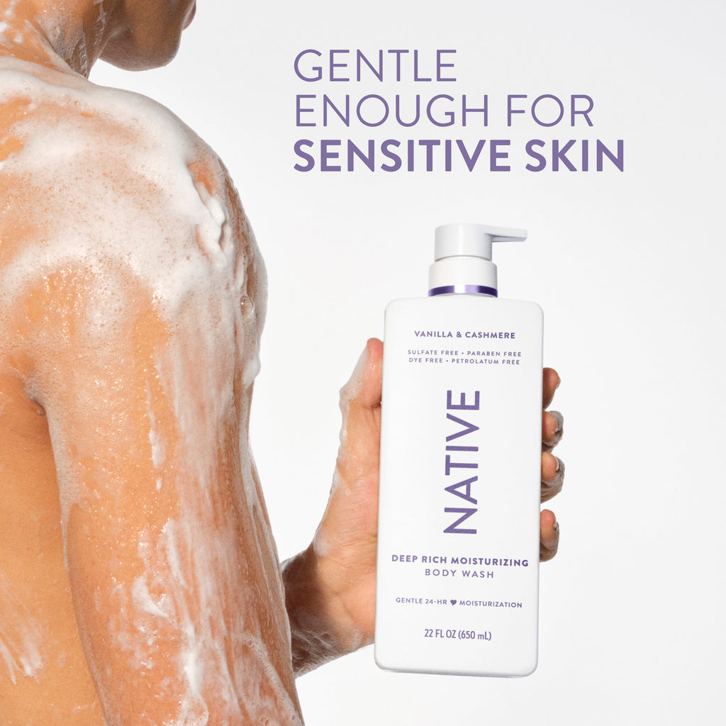 Vanilla and Cashmere Moisturizing Body Wash Classic 22oz Care Collection