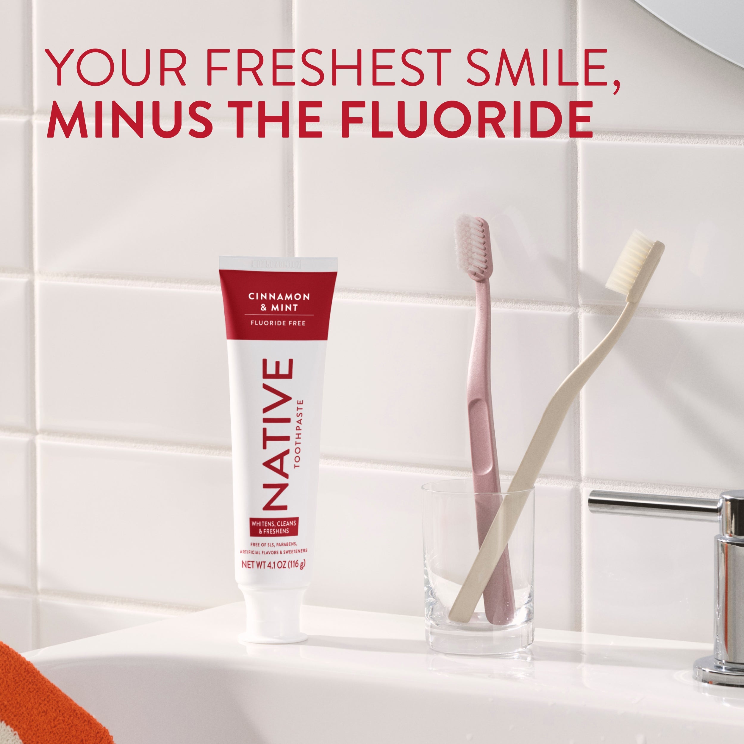 Cinnamon and Mint Toothpaste Classic 4.1oz Care Collection