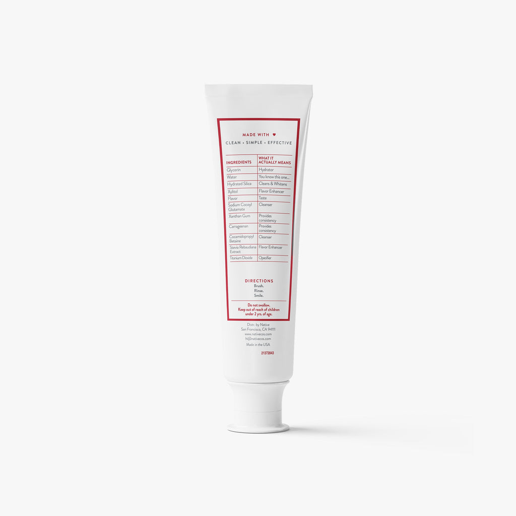 Cinnamon and Mint Toothpaste Classic 4.1oz Care Collection