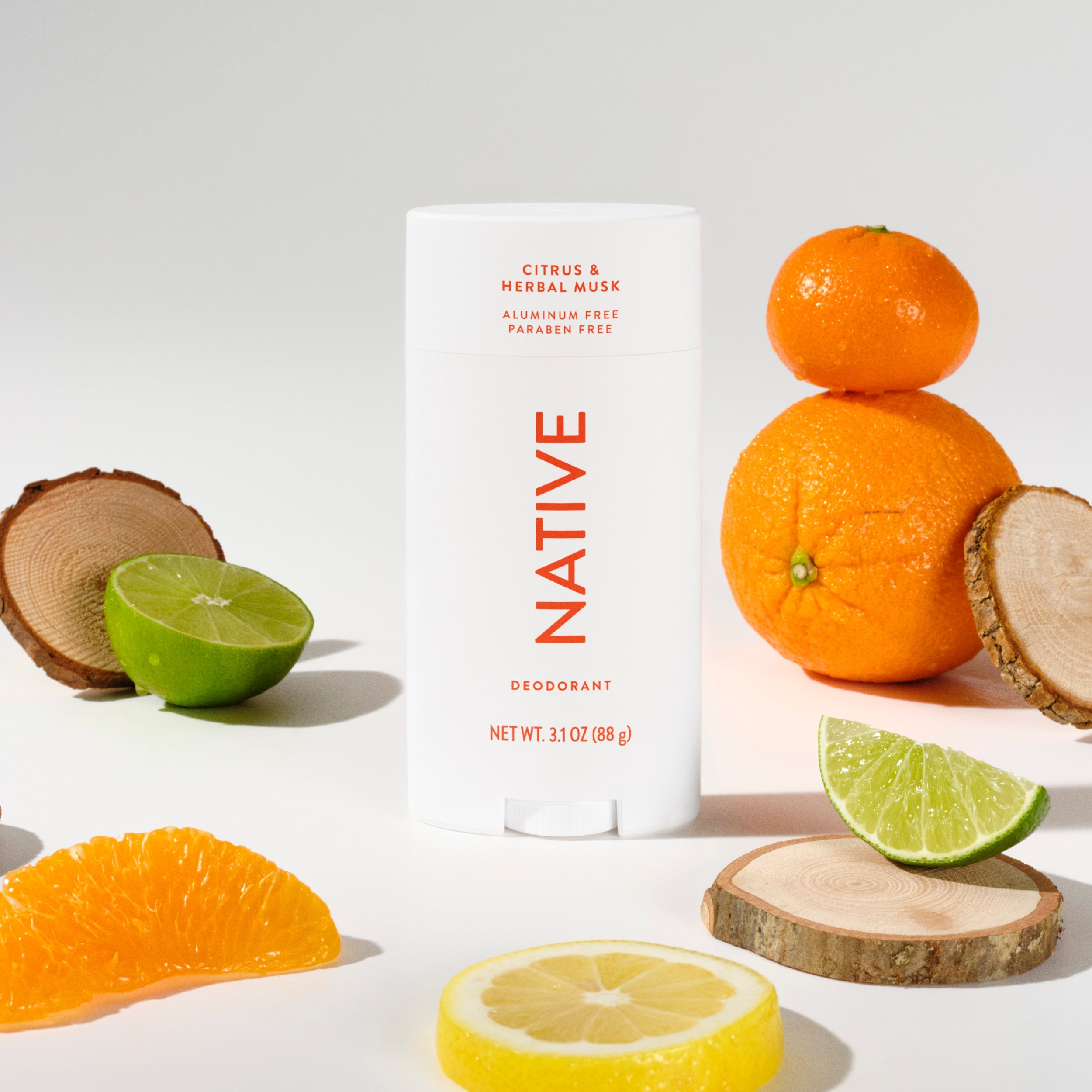 Citrus and Herbal Musk Deodorant Stick Classic 3.1oz Care Collection