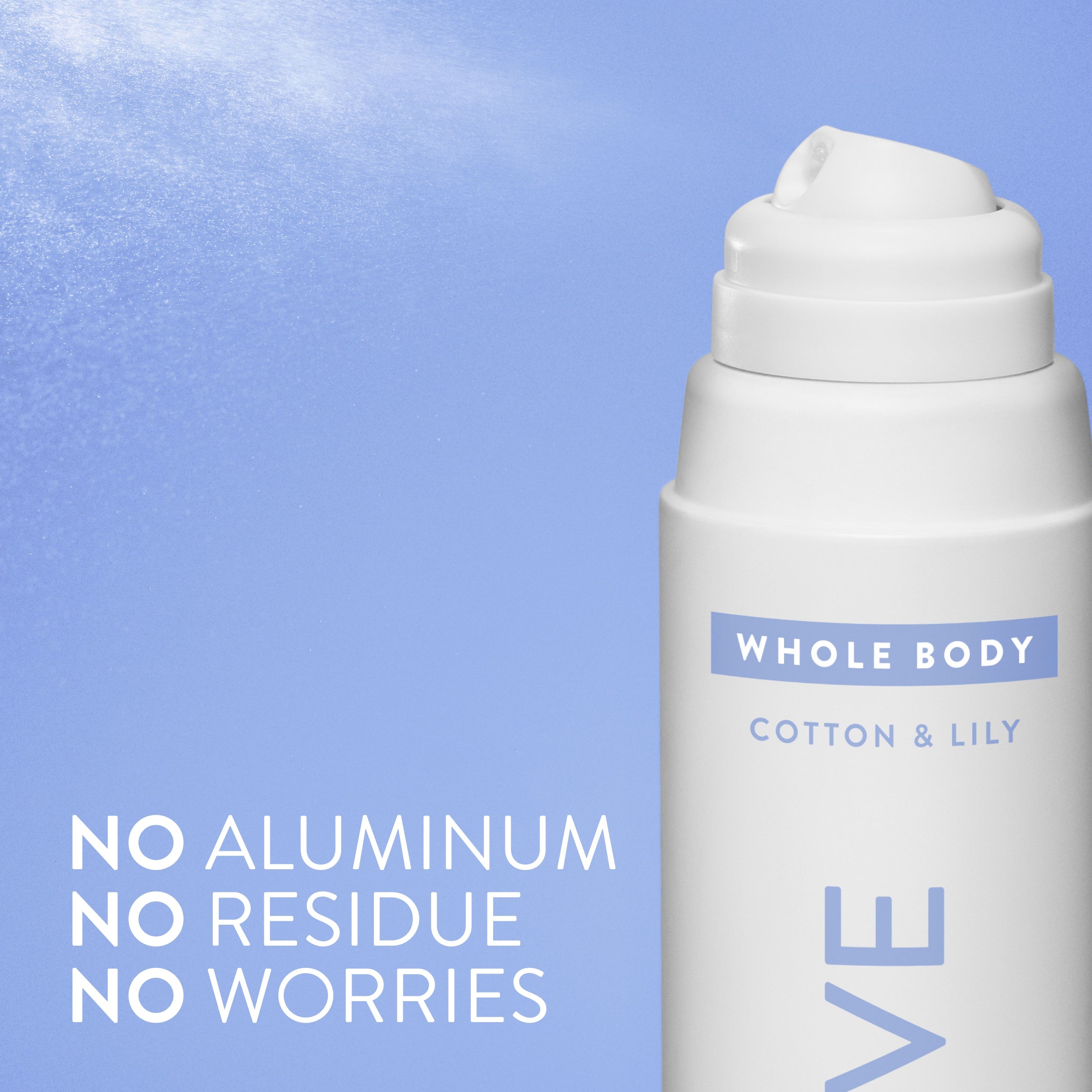 Cotton and Lily Whole Body Deodorant Spray Classic 3.5oz Care Collection