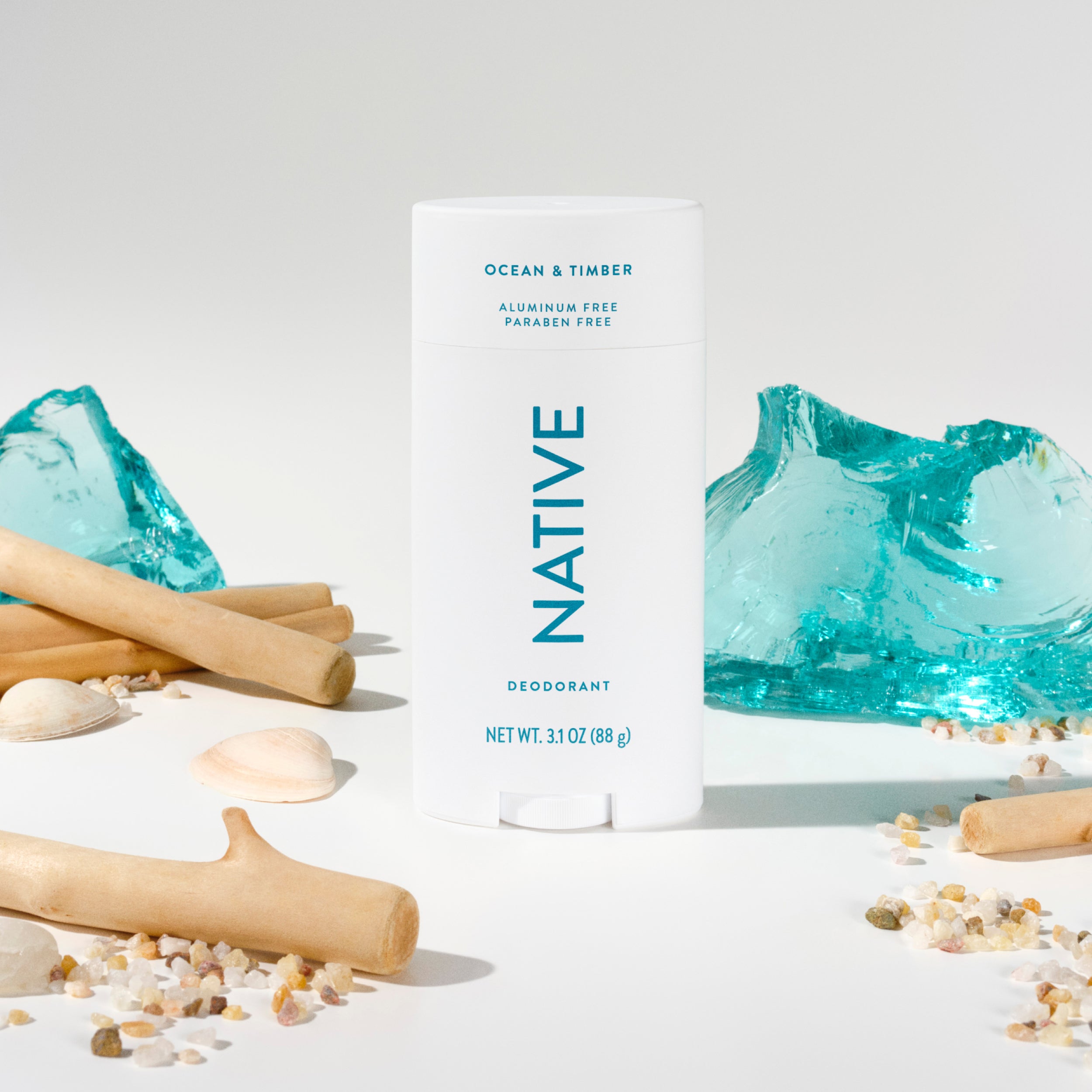 Ocean and Timber Deodorant Stick Classic 3.1oz Care Collection