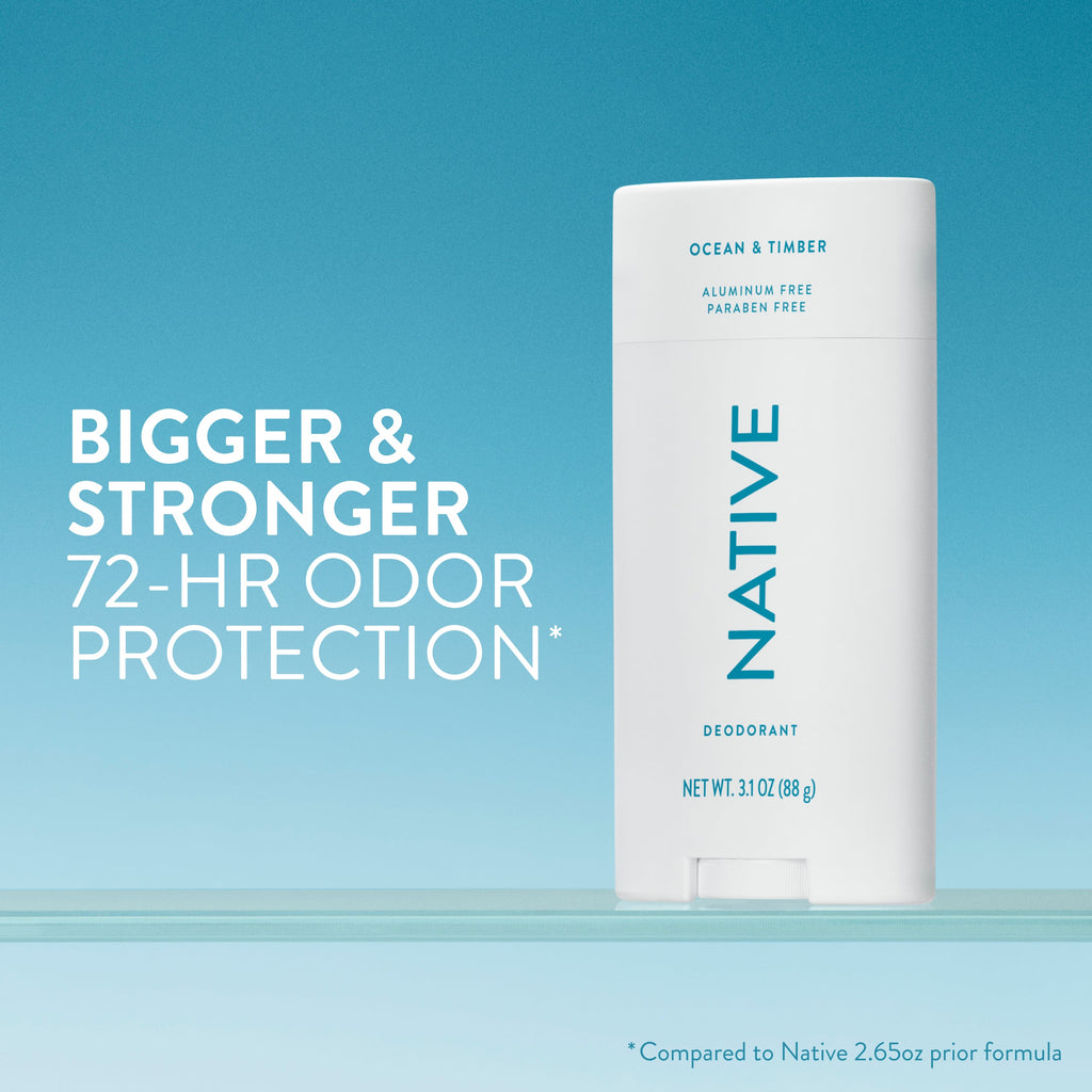 Ocean and Timber Deodorant Stick Classic 3.1oz Care Collection