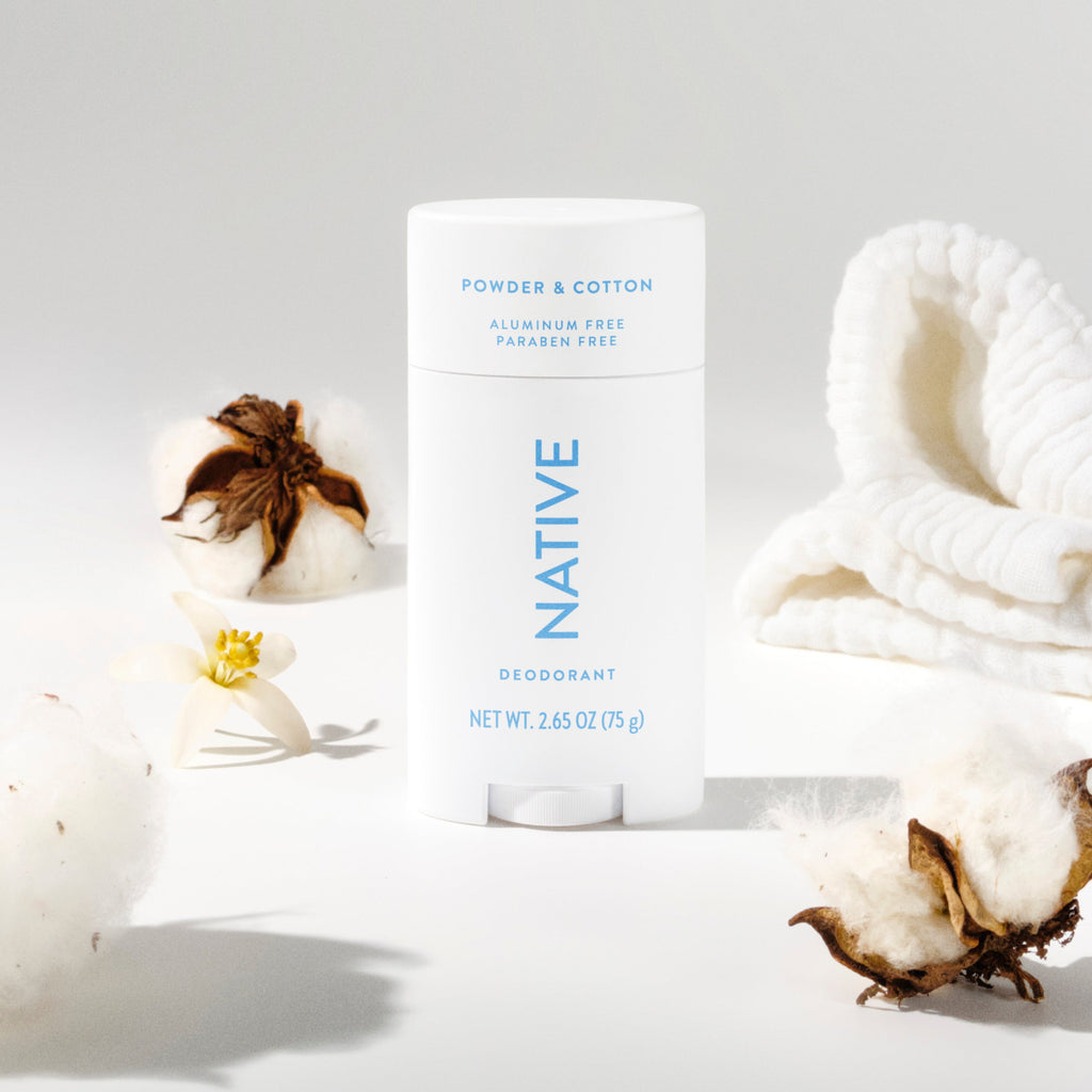 Powder and Cotton Deodorant Stick Classic 2.65oz Care Collection