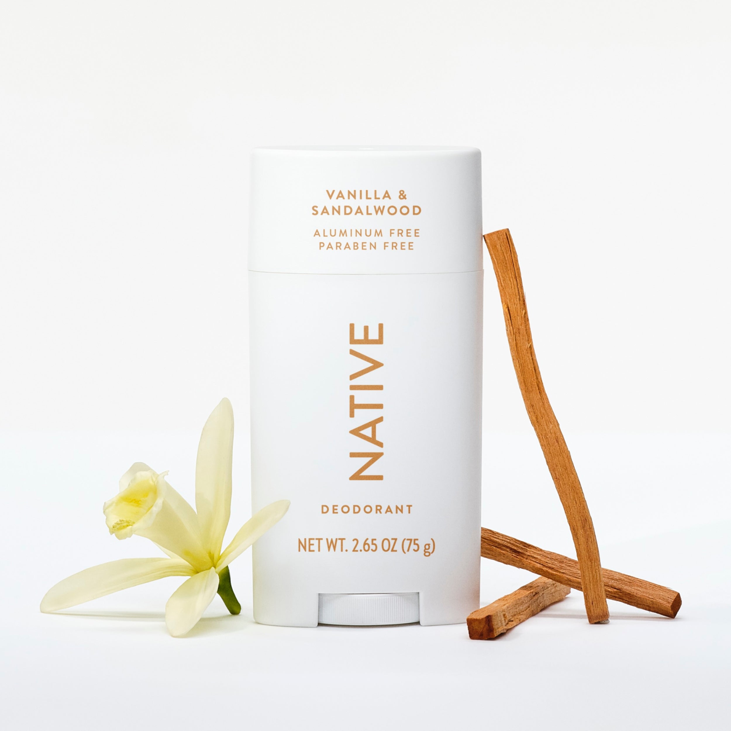 Vanilla and Sandalwood Deodorant Stick Classic 2.65oz Care Collection