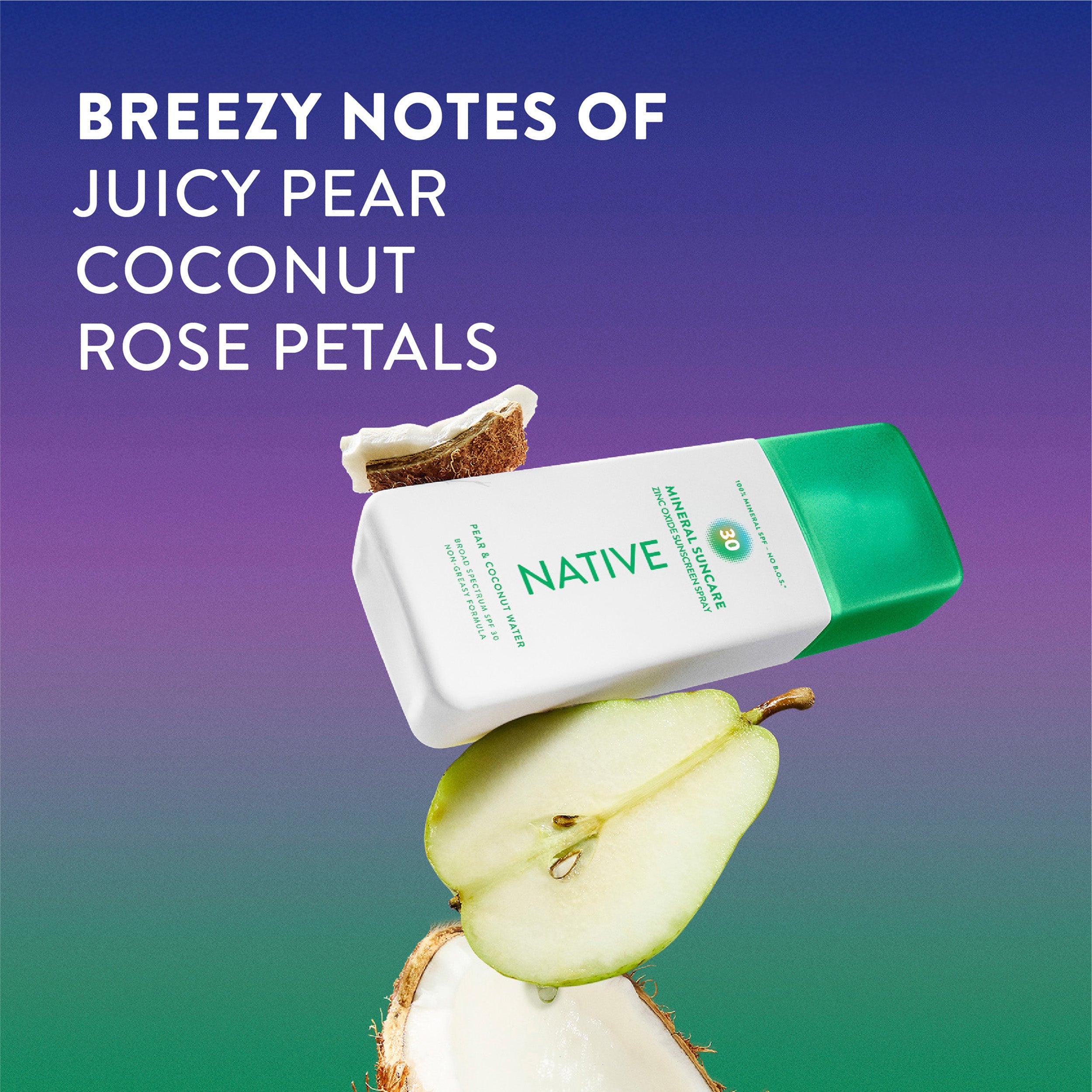 Pear and Coconut Water Sunscreen Spritz Care Collection
