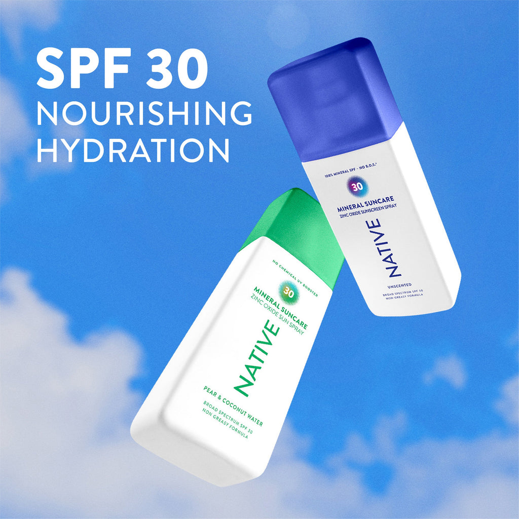 Unscented Sunscreen Spritz Care Collection