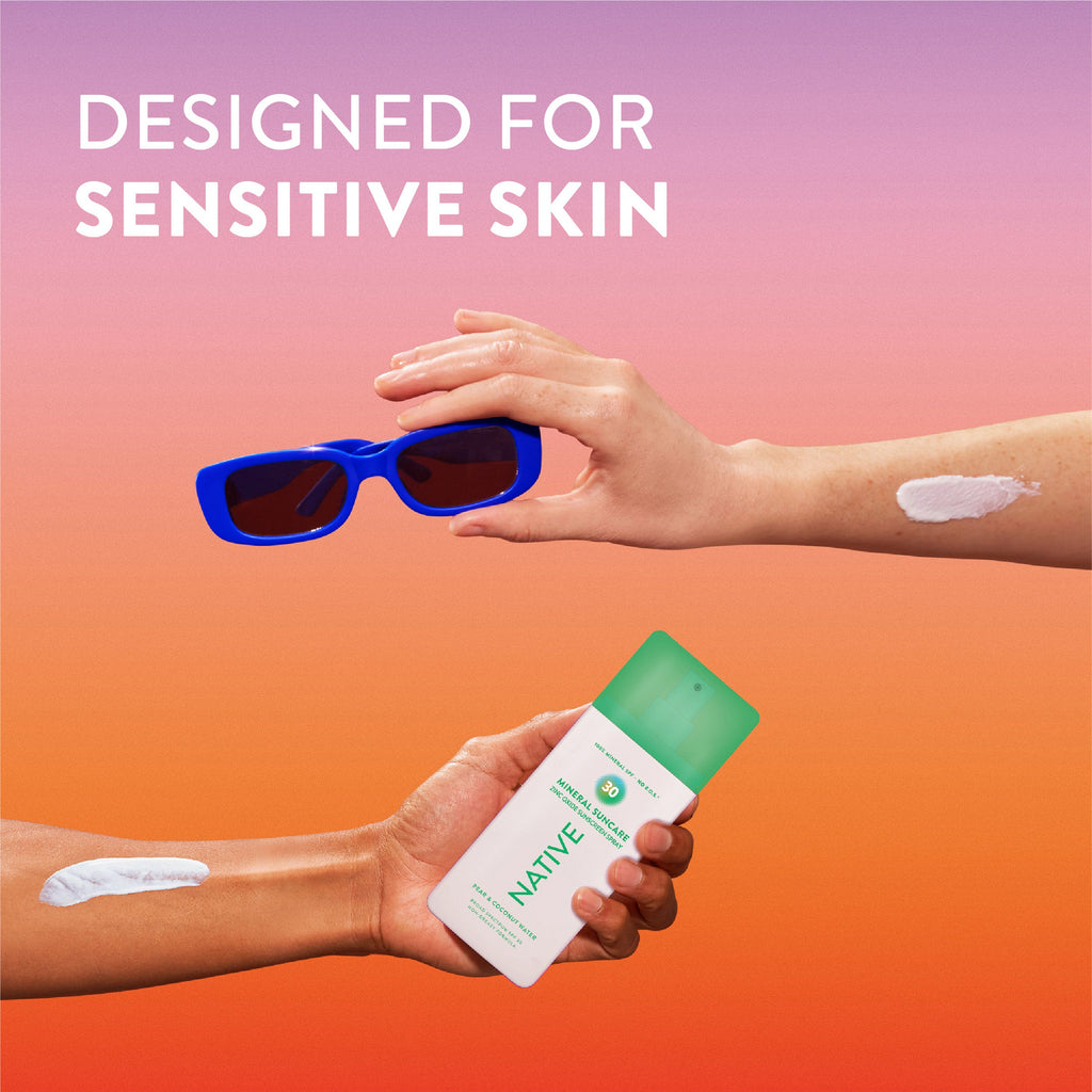 Pear and Coconut Water Sunscreen Spritz Care Collection