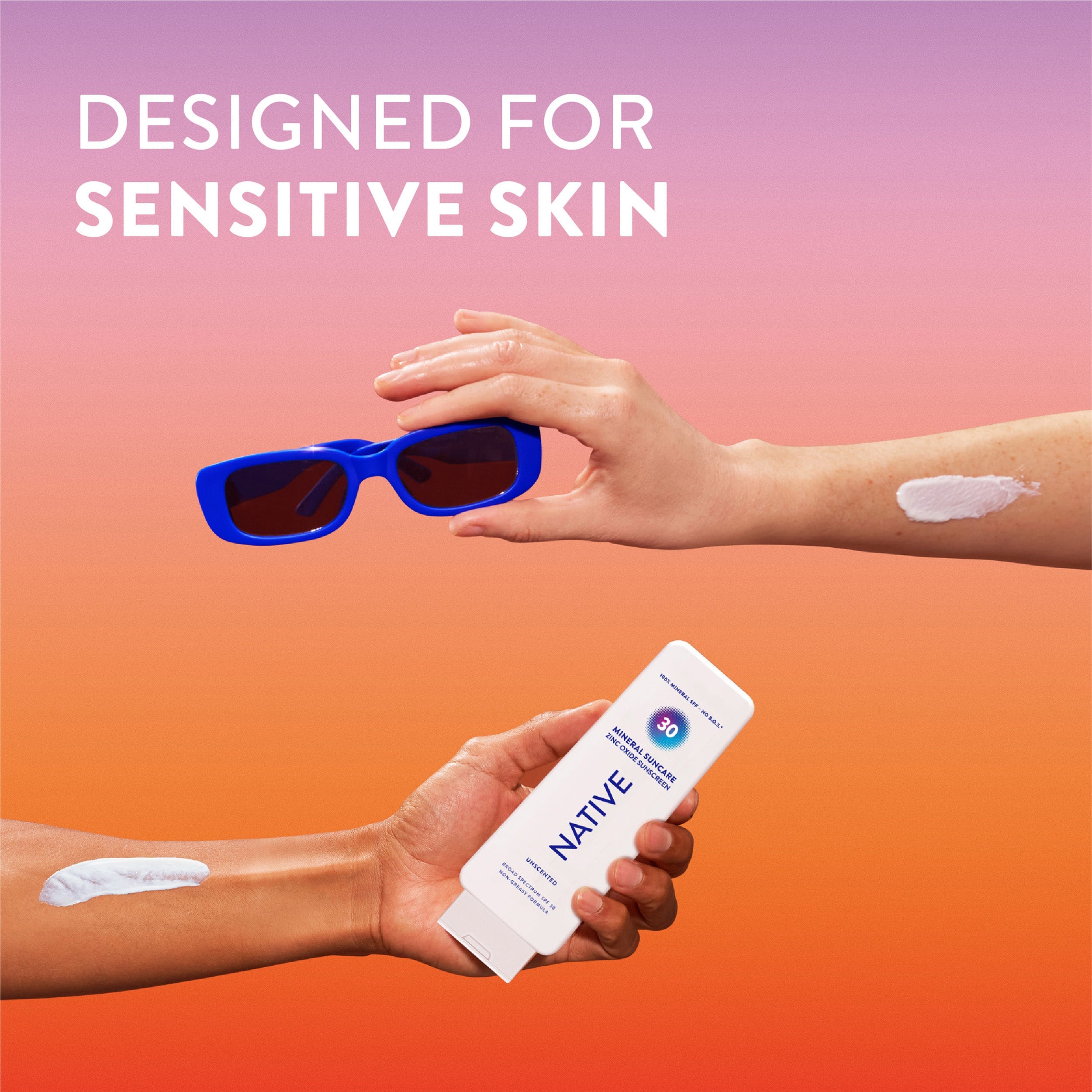 Unscented Sunscreen Lotion Care Collection