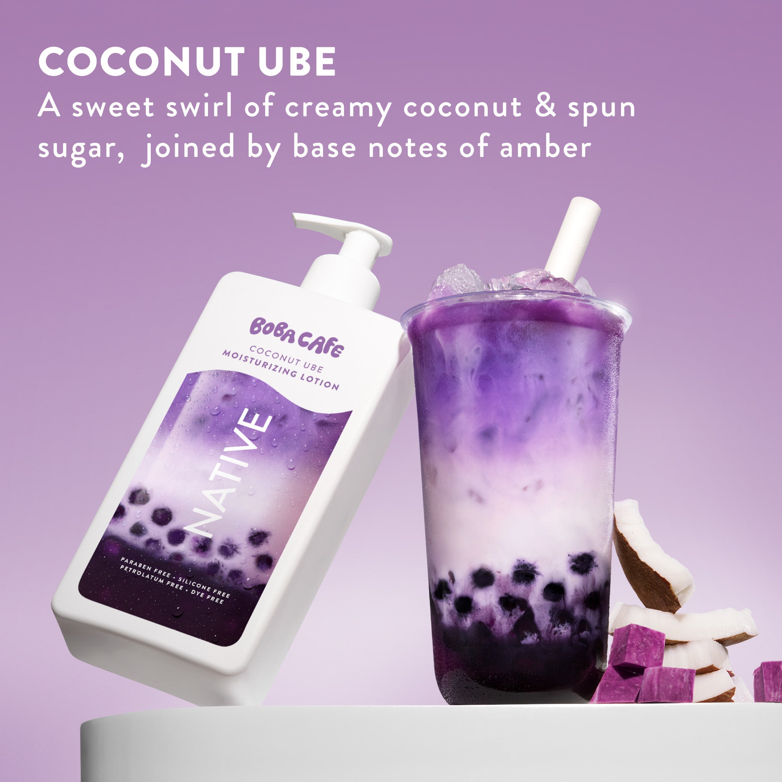 Coconut Ube Body Lotion Limited Edition 16.5oz Care Collection