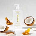 Coconut Milk and Turmeric Curl Care Conditioner Classic 16.5oz Care Collection