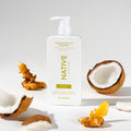 Coconut Milk and Turmeric Curl Care Shampoo Classic 16.5oz Care Collection
