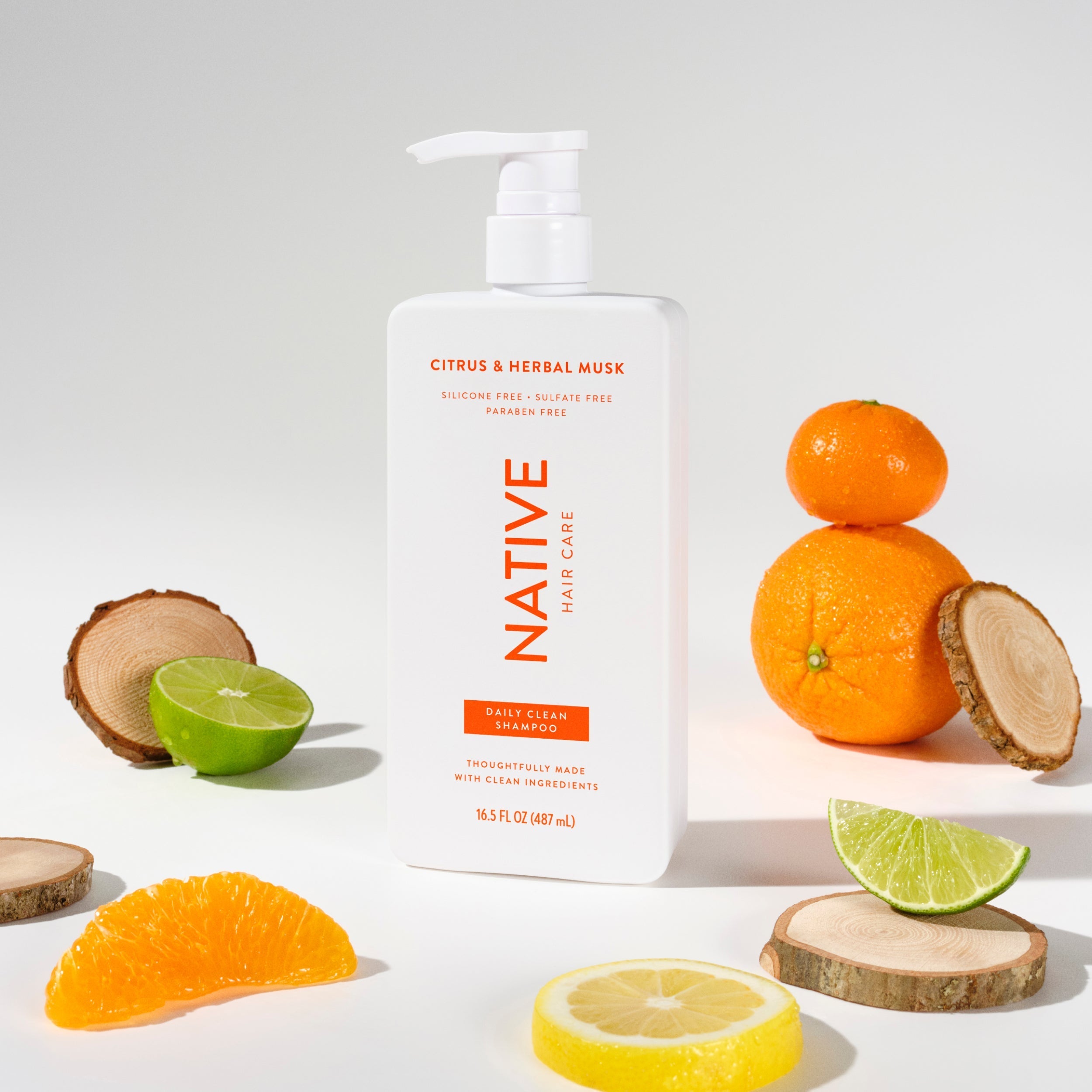 Citrus and Herbal Musk Daily Clean Shampoo Classic 16.5oz Care Collection