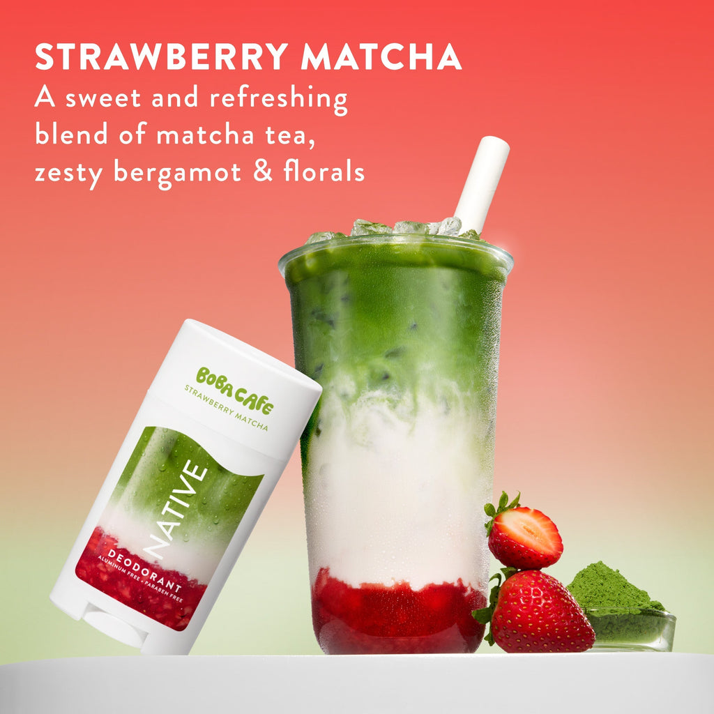 Strawberry Matcha Deodorant Stick Limited Edition 2.65oz Care Collection