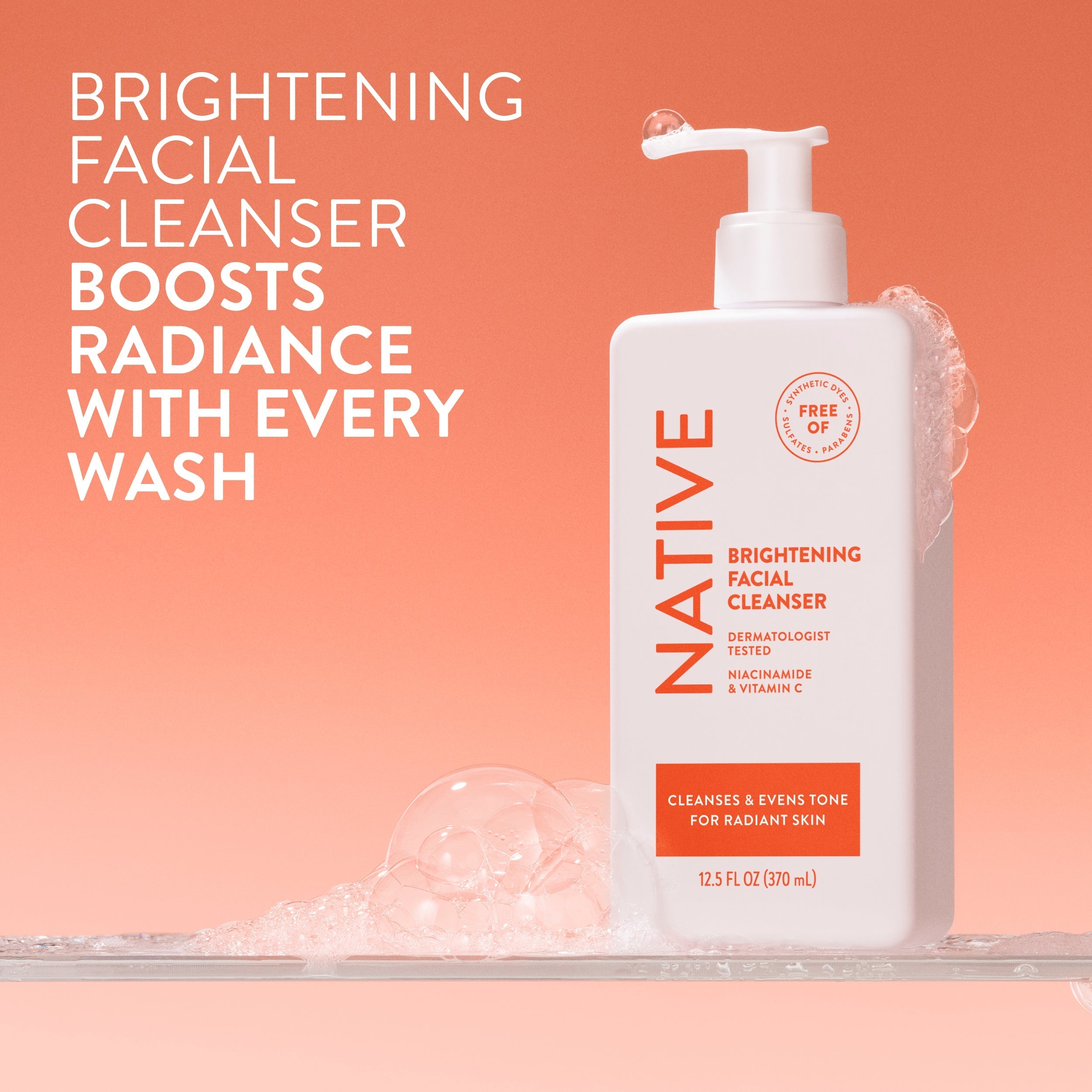 Brightening Facial Cleanser Classic 12.5oz Care Collection