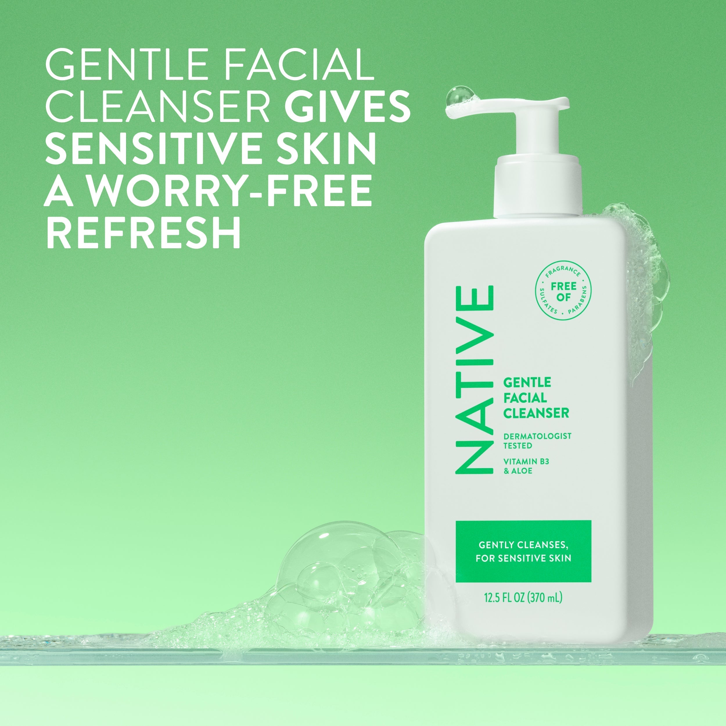 Gentle Facial Cleanser Classic 12.5oz Care Collection