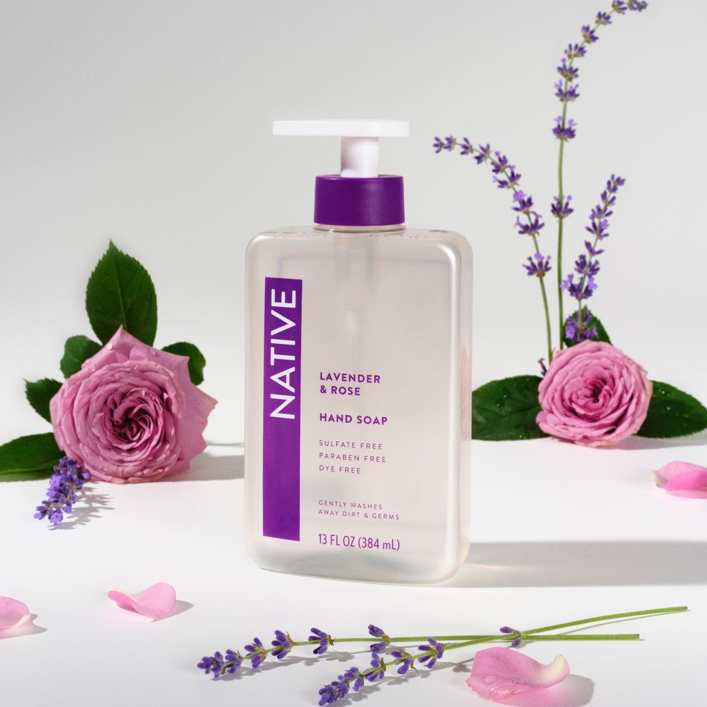 Lavender and Rose Hand Soap Classic 13oz Care Collection