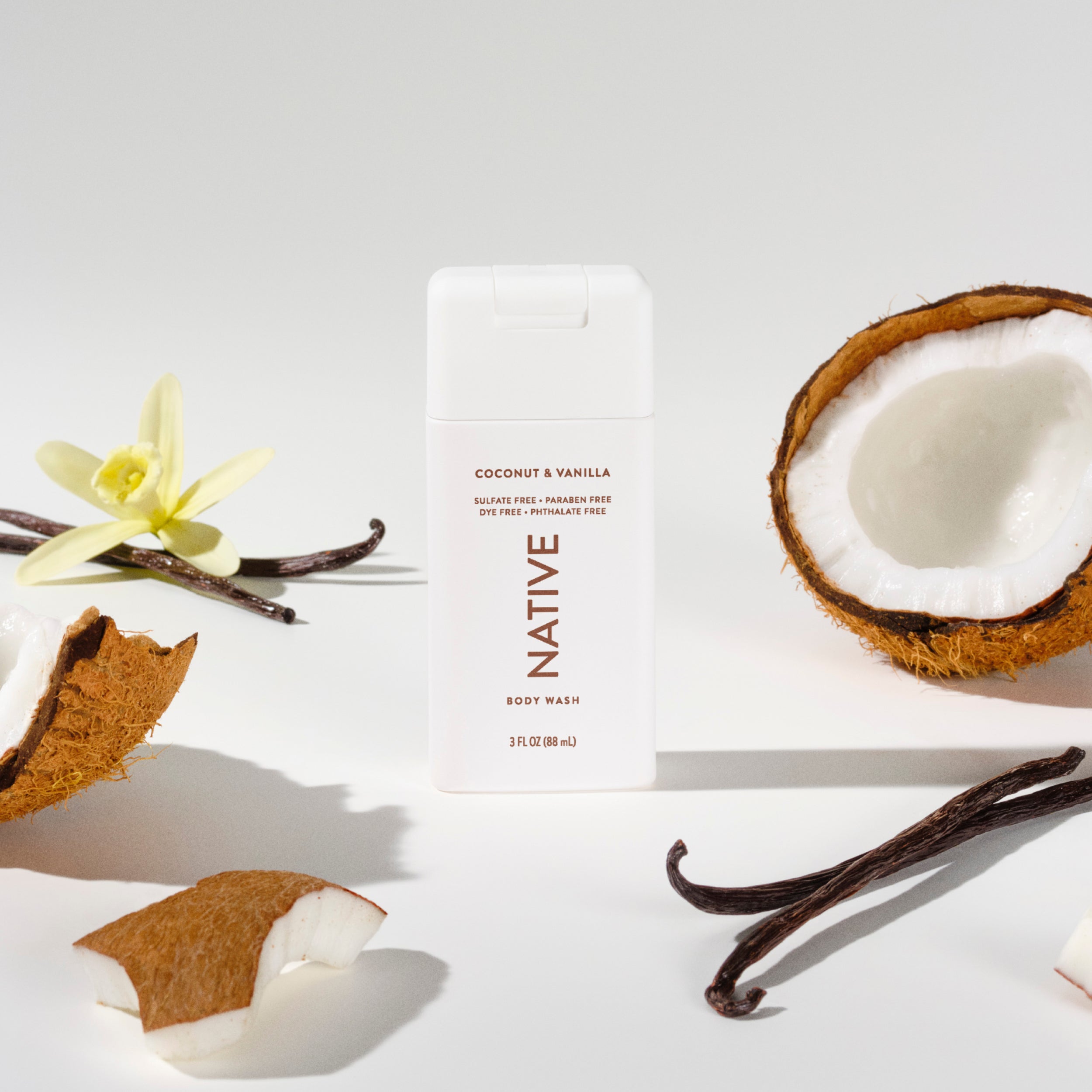 Coconut and Vanilla Mini Body Wash Classic 3oz Care Collection