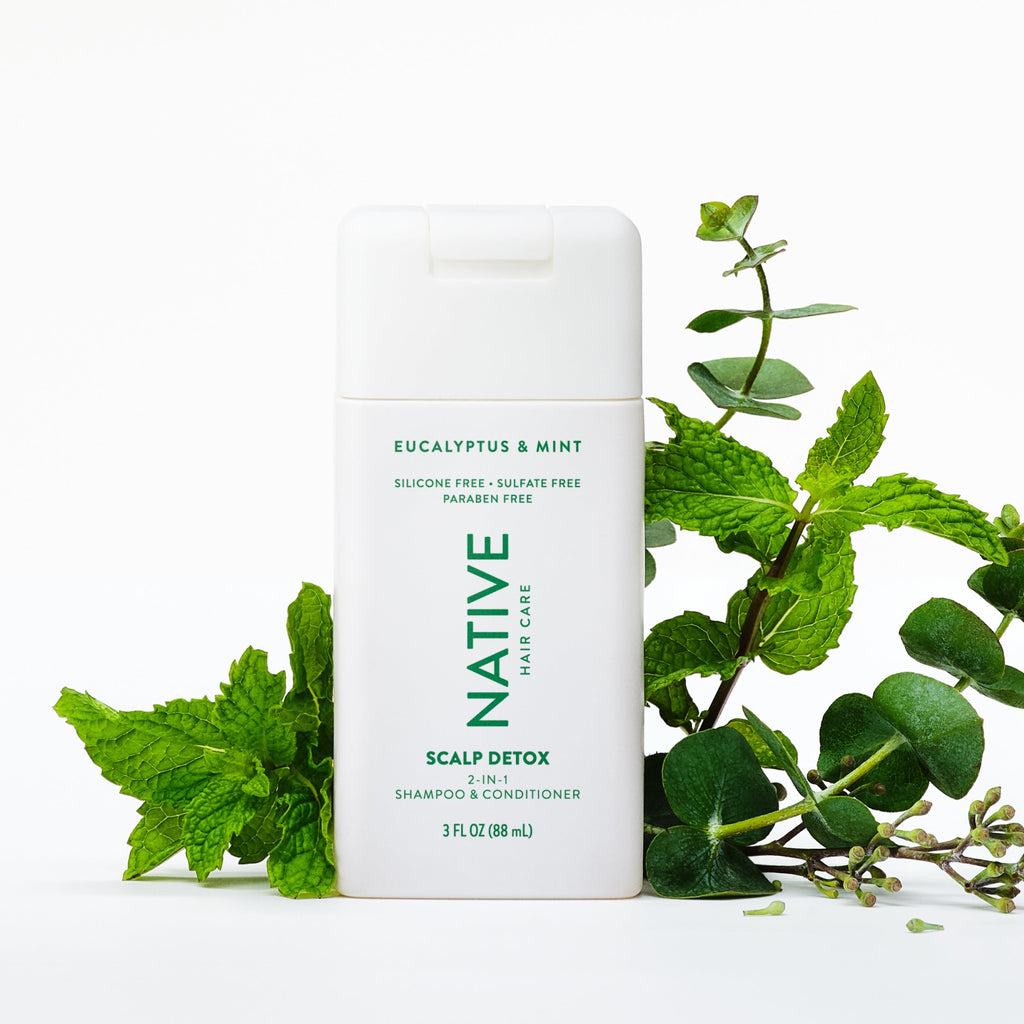 Eucalyptus and Mint Mini Scalp Clarifying 2 in 1 Shampoo and Conditioner Classic 3oz Care Collection