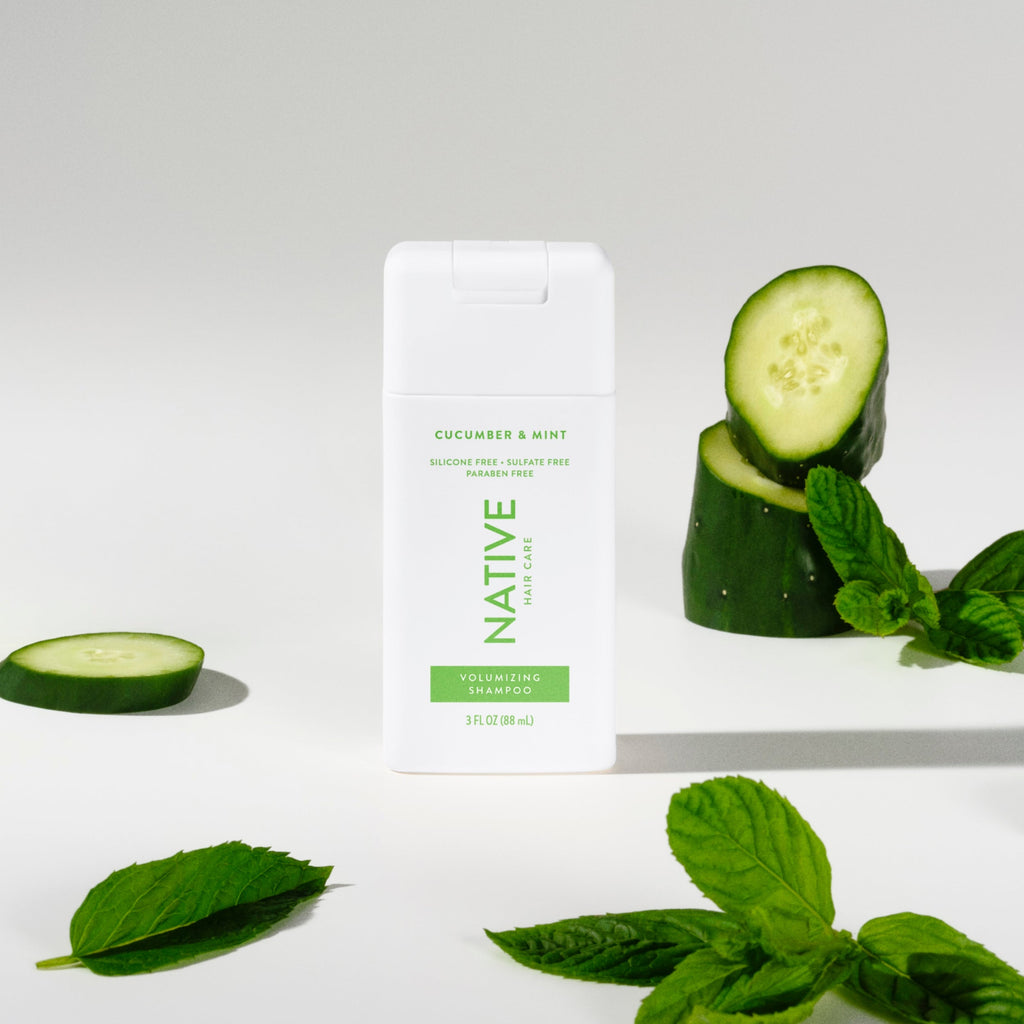 Cucumber and Mint Mini Volumizing Shampoo Classic 3oz Care Collection