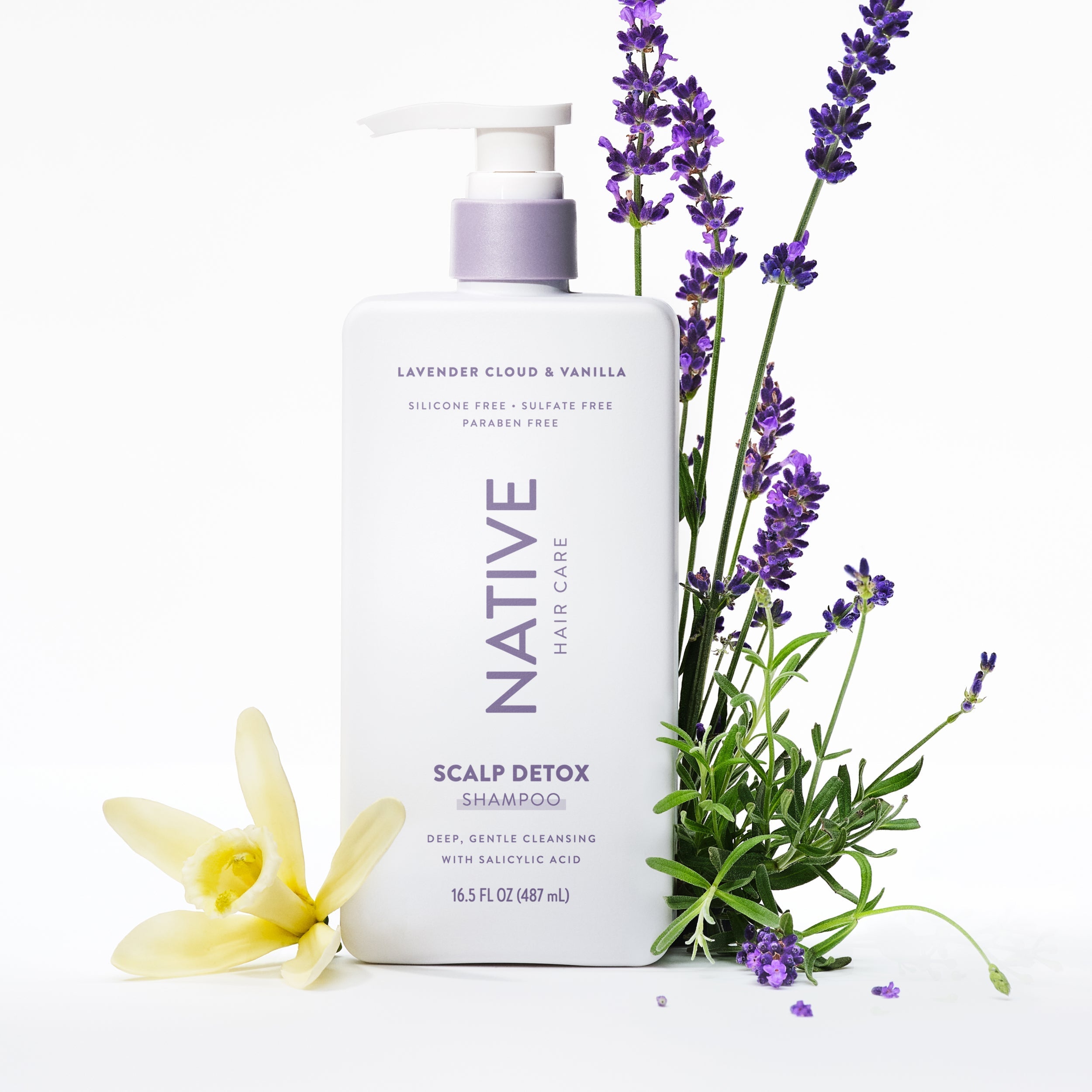 Lavender Cloud and Vanilla Scalp Clarifying Shampoo Classic 16.5oz Care Collection