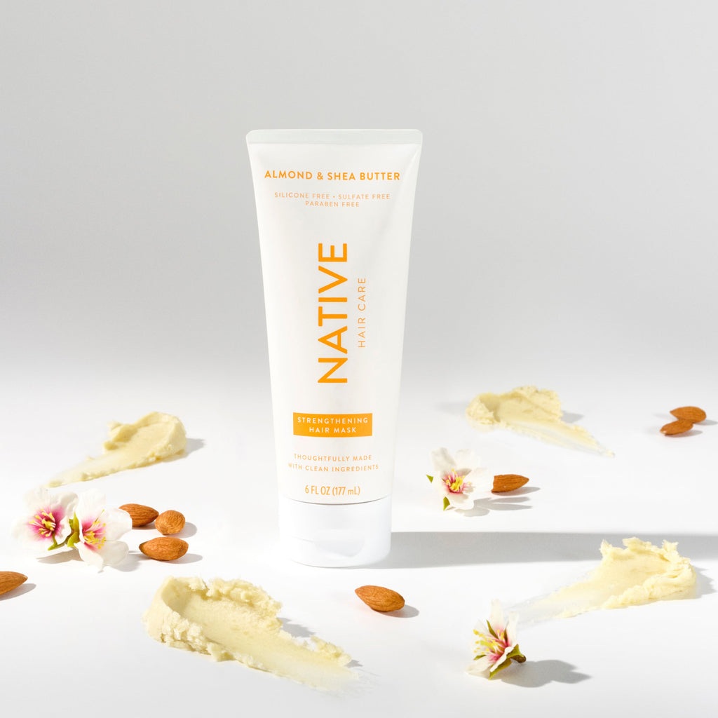 Almond and Shea Butter Strengthening Hair Mask Classic 6oz Care Collection
