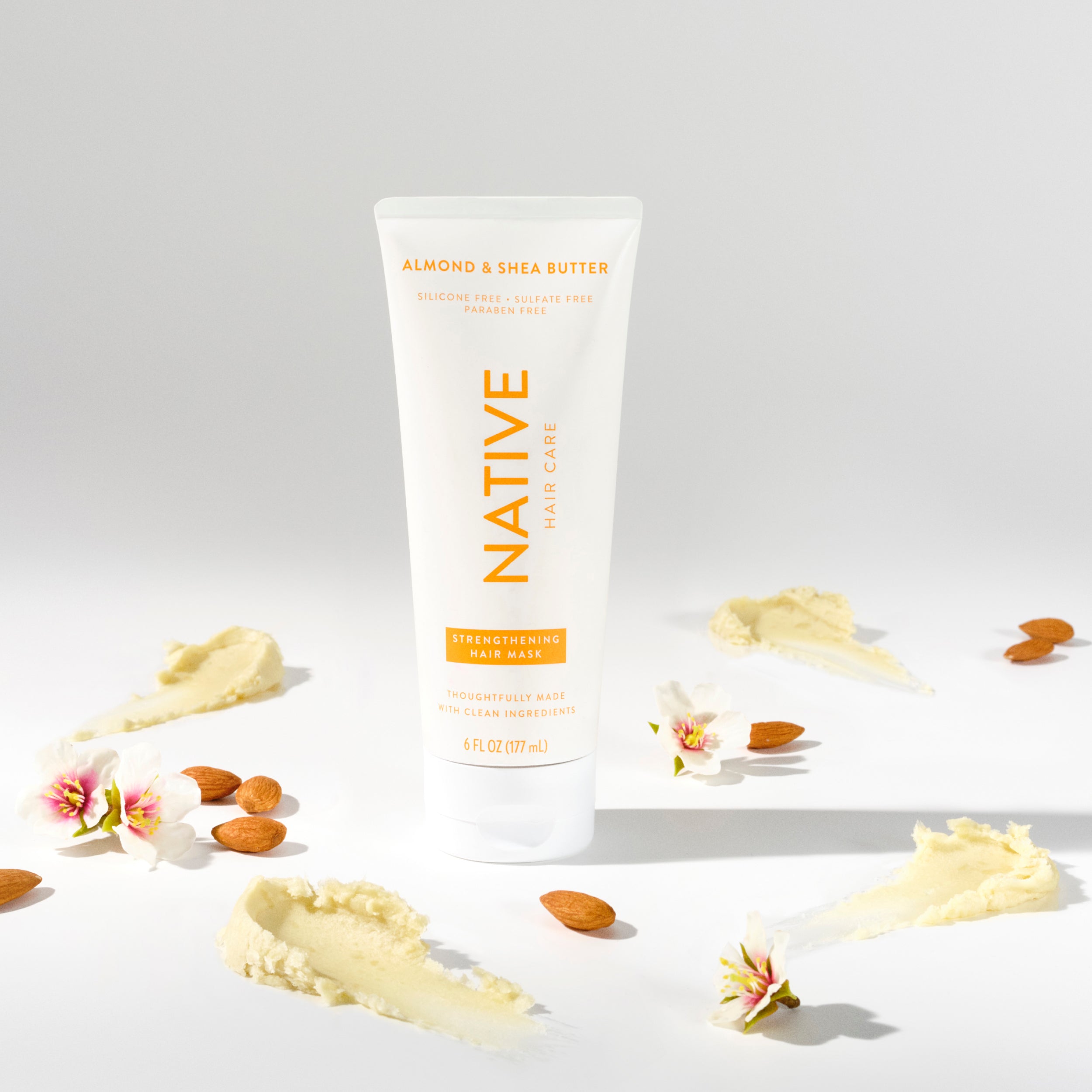 Almond and Shea Butter Strengthening Hair Mask Classic 6oz Care Collection